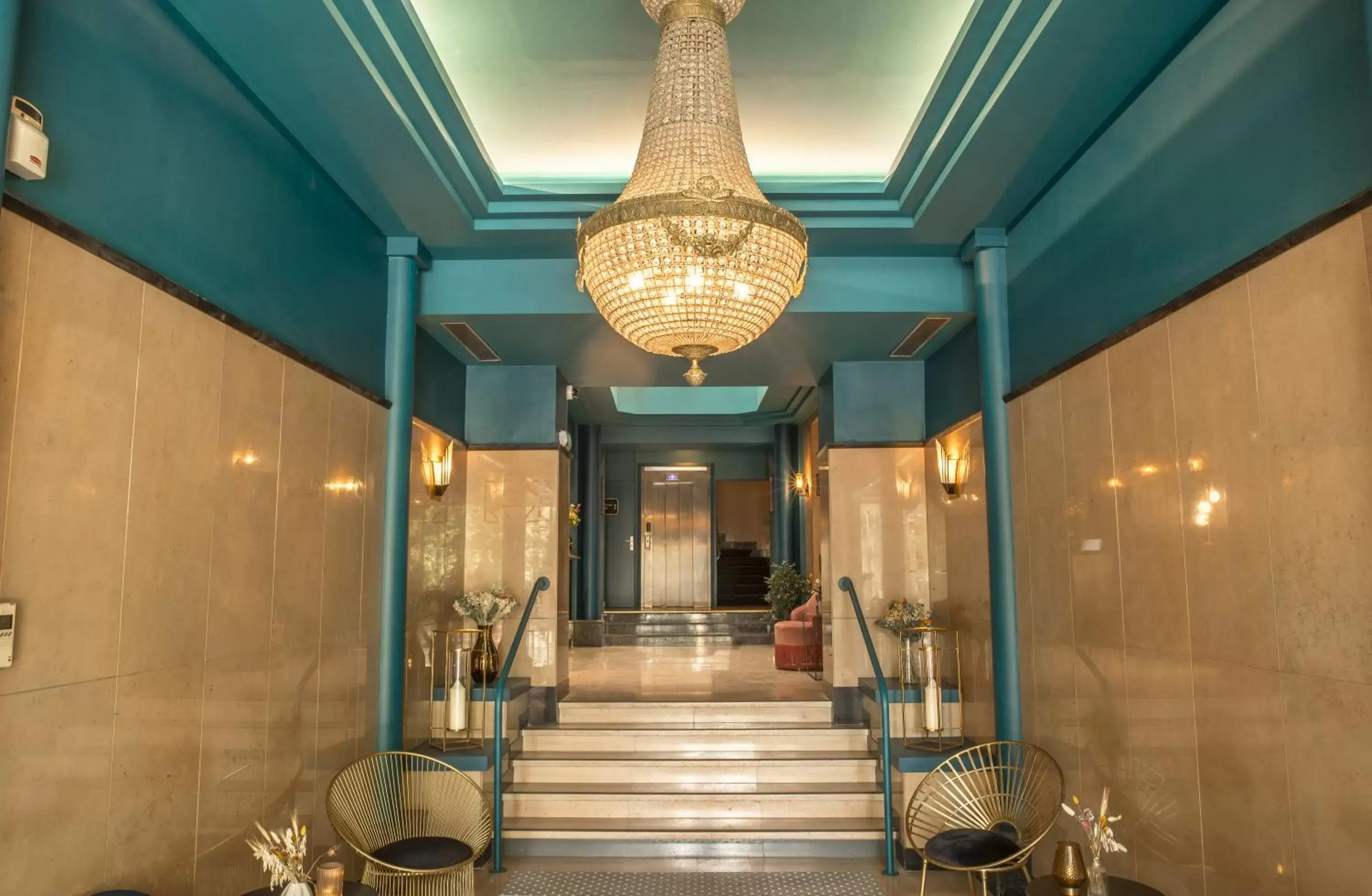 Lobby or reception in Hôtel Le Bristol