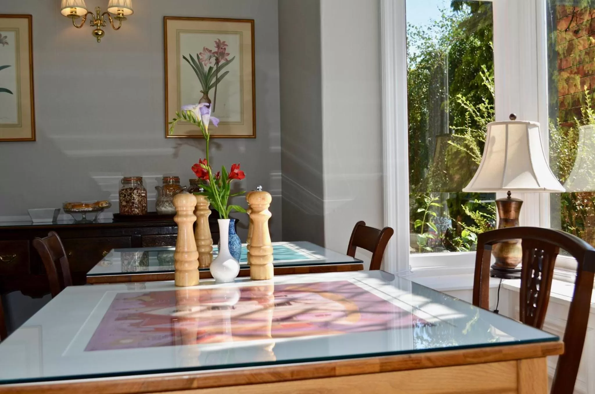 Decorative detail in St George's Guest House