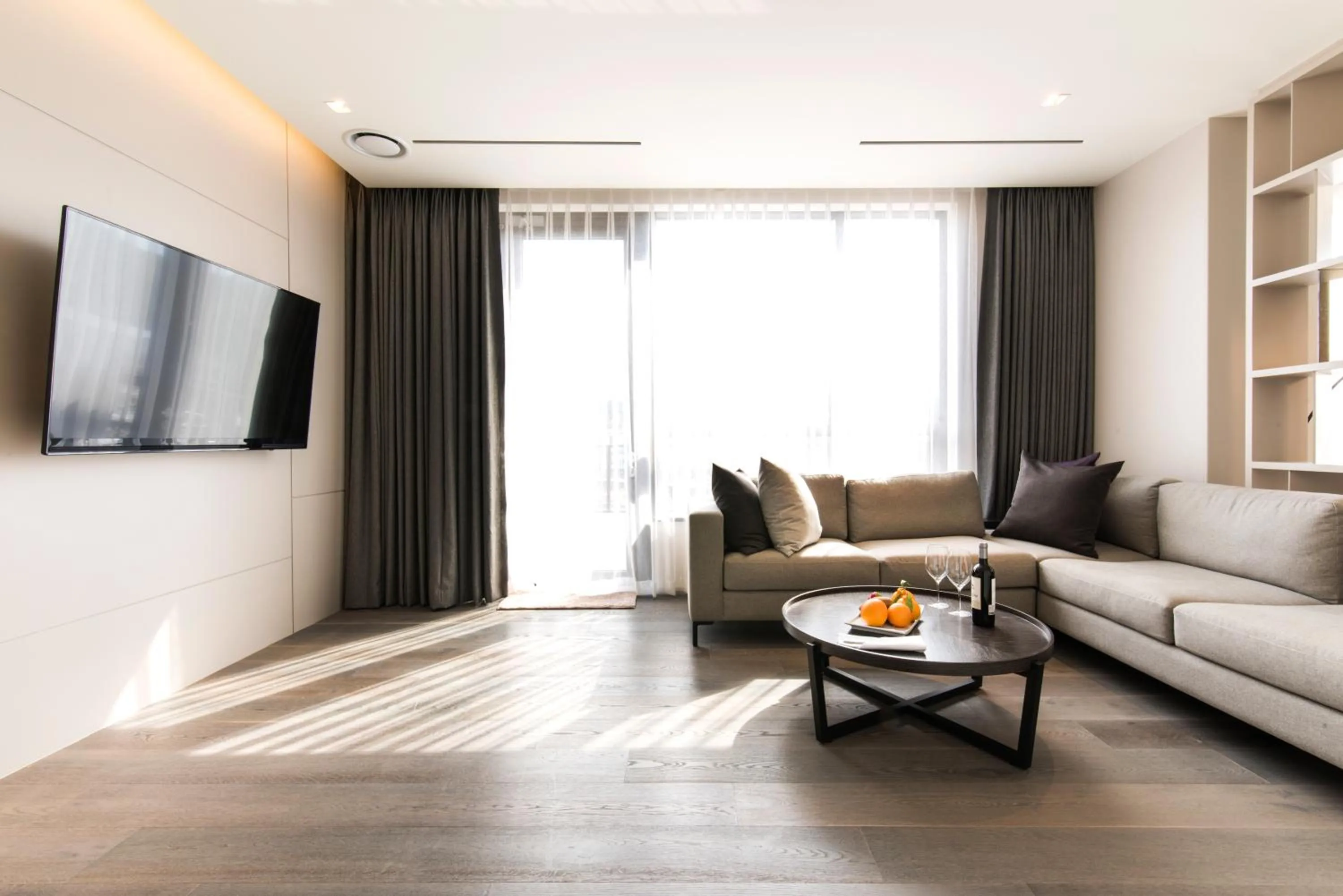 Living room in Hotel Nanta Jeju