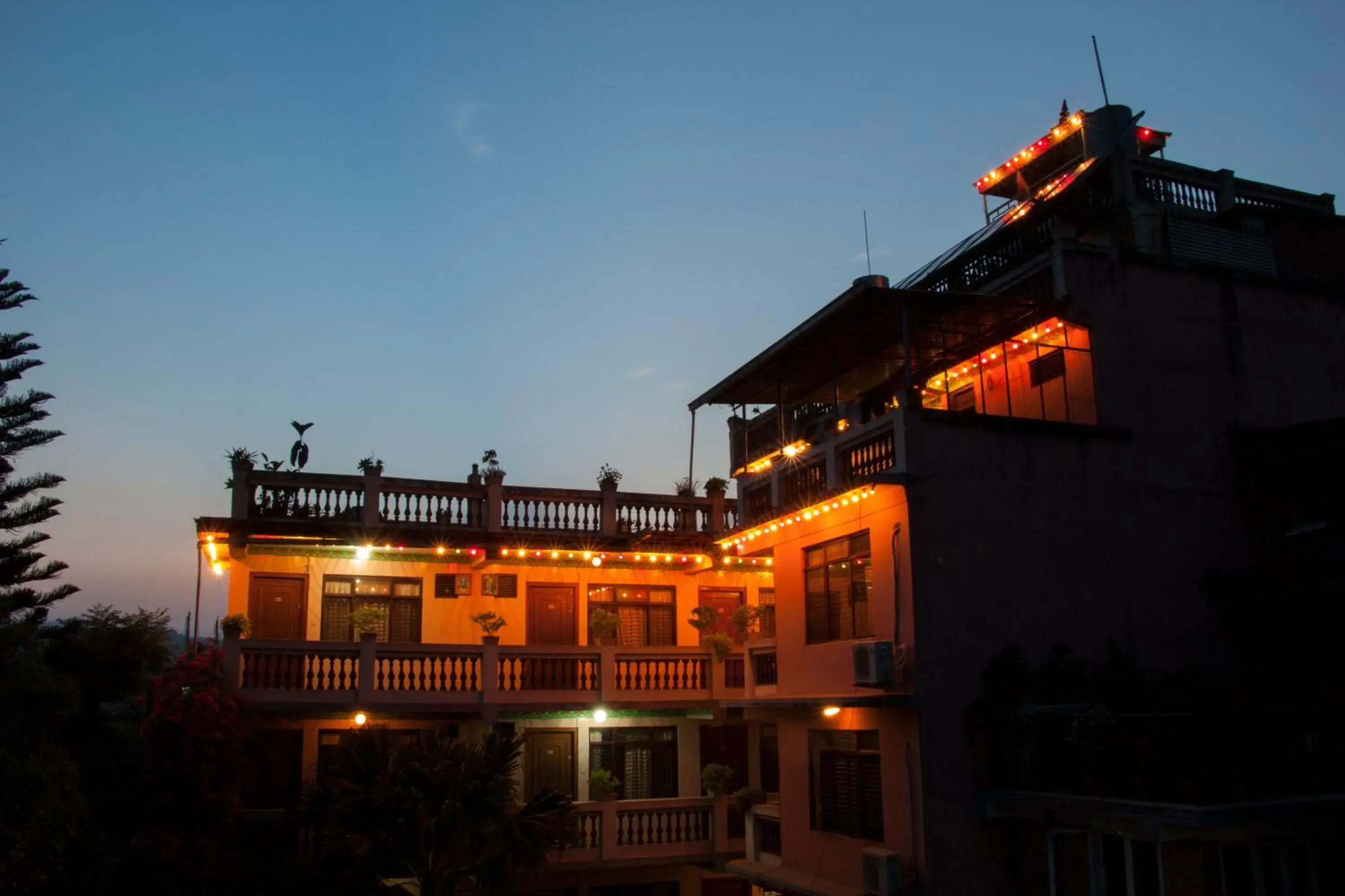 Night, Property Building in Hotel Metropolitan Kantipur