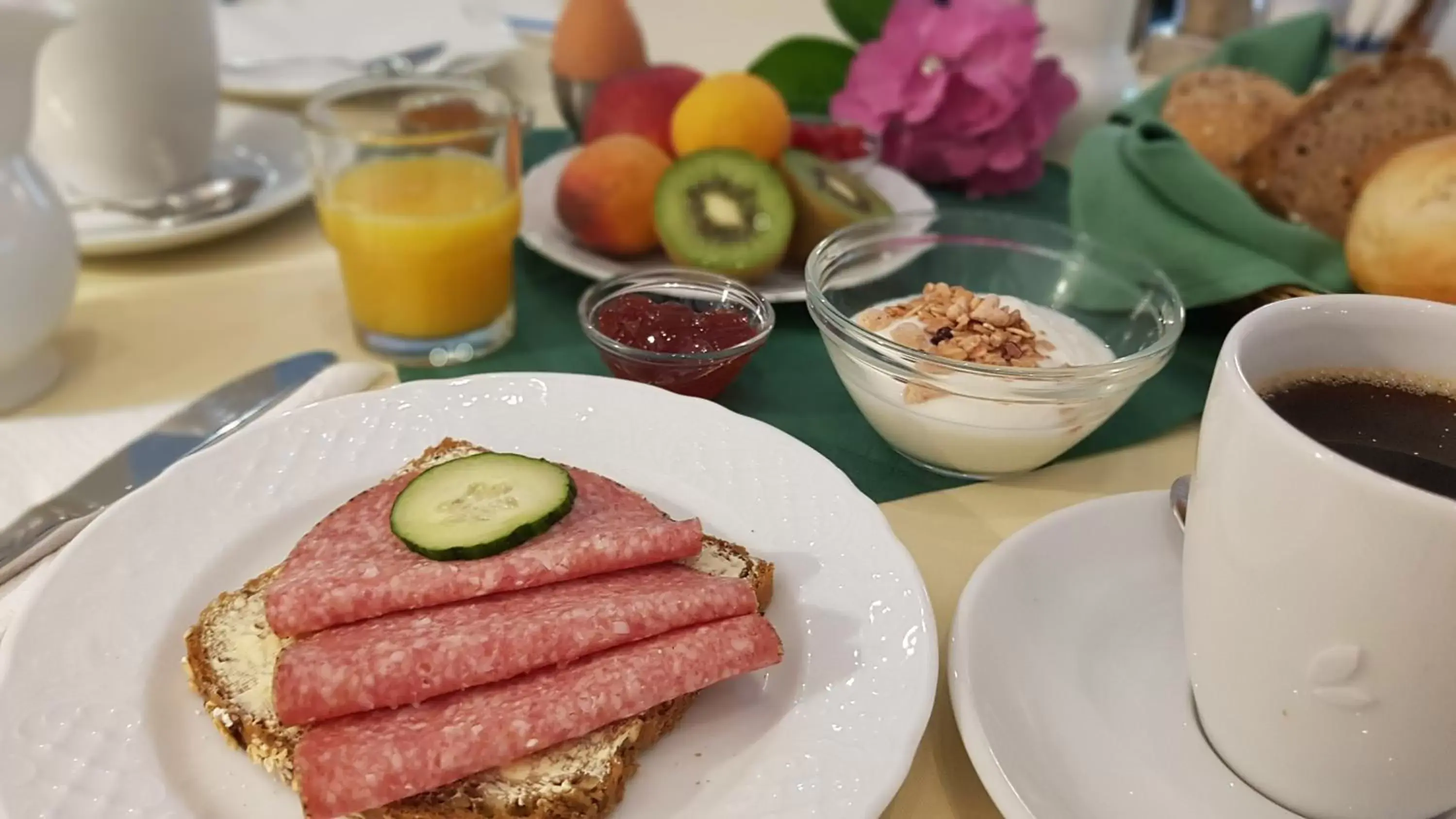 Buffet breakfast in Landhaus Kyritz