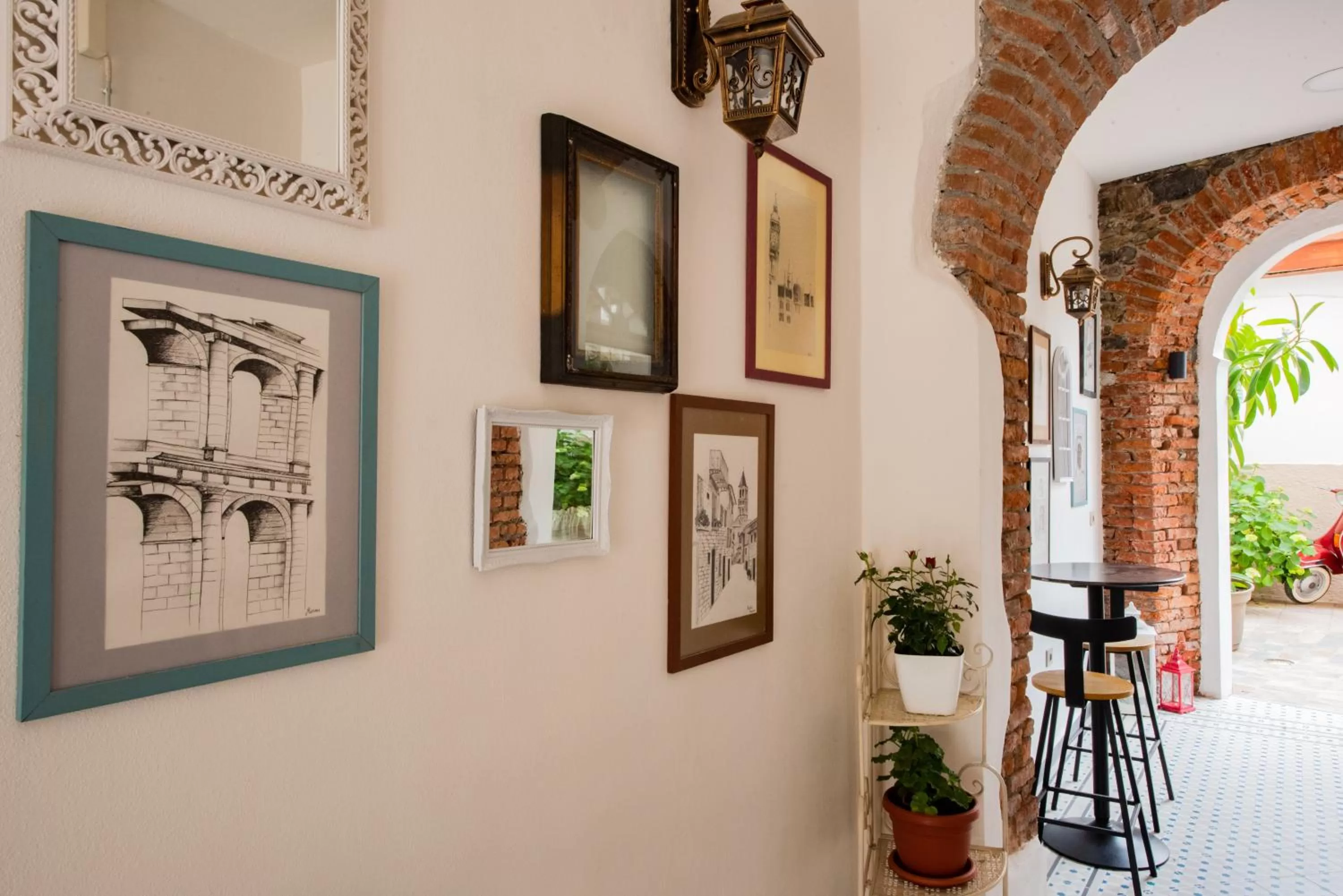 Dining area in Hotel Loredano