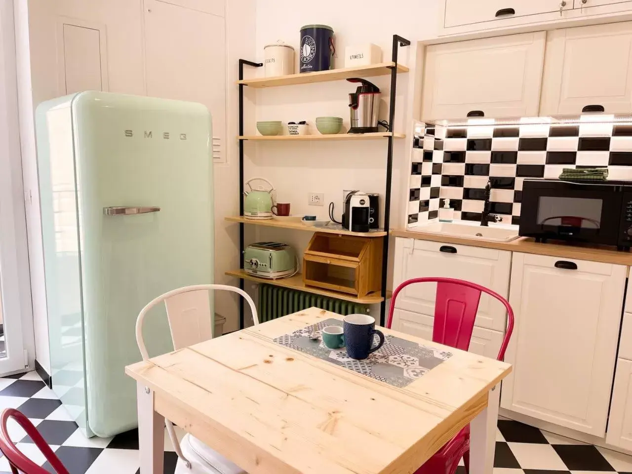 Kitchen or kitchenette, Kitchen/Kitchenette in BaRock B&B Palermo