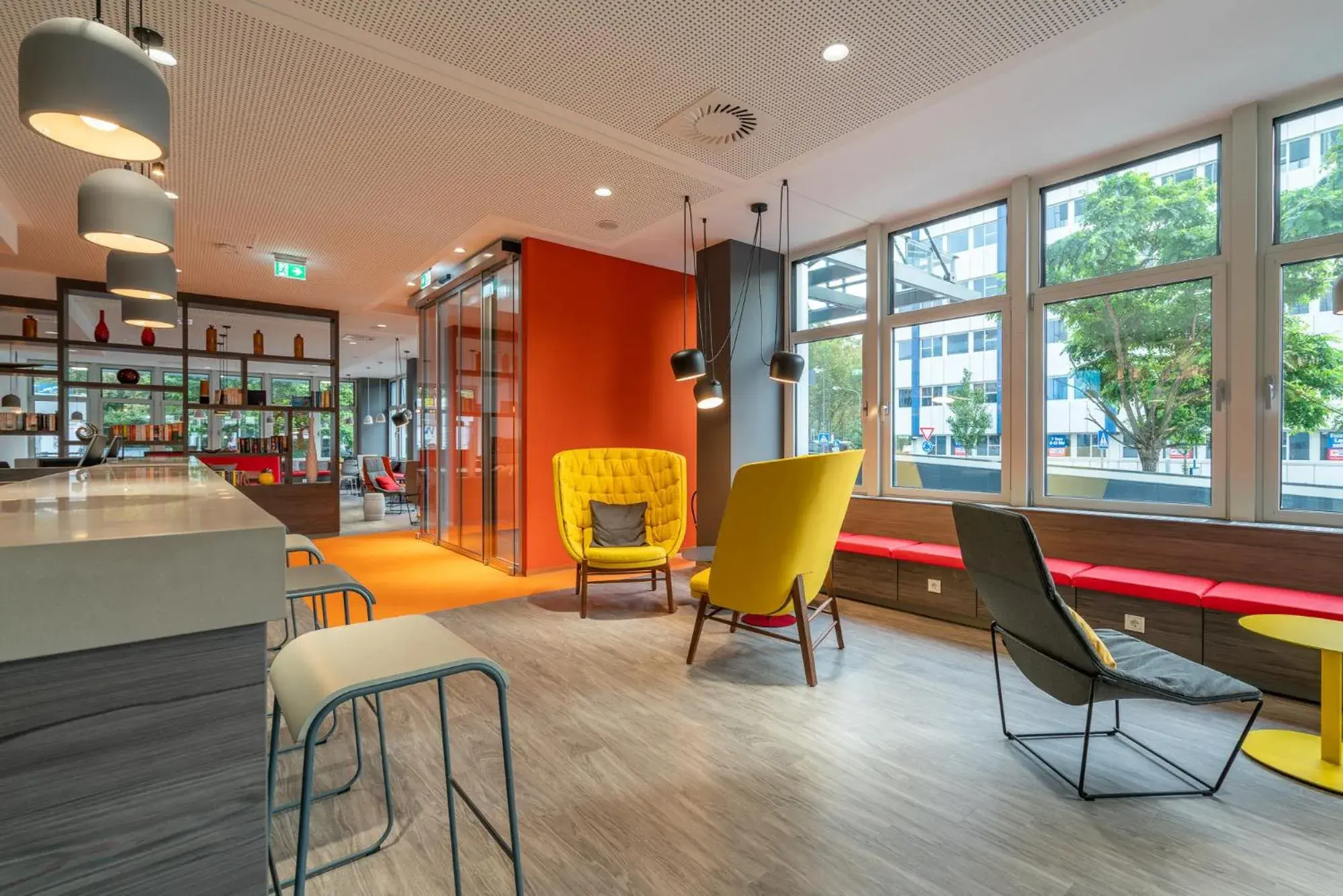 Lobby or reception in Campanile Frankfurt Offenbach Lobby or reception in Campanile Frankfurt Offenbach