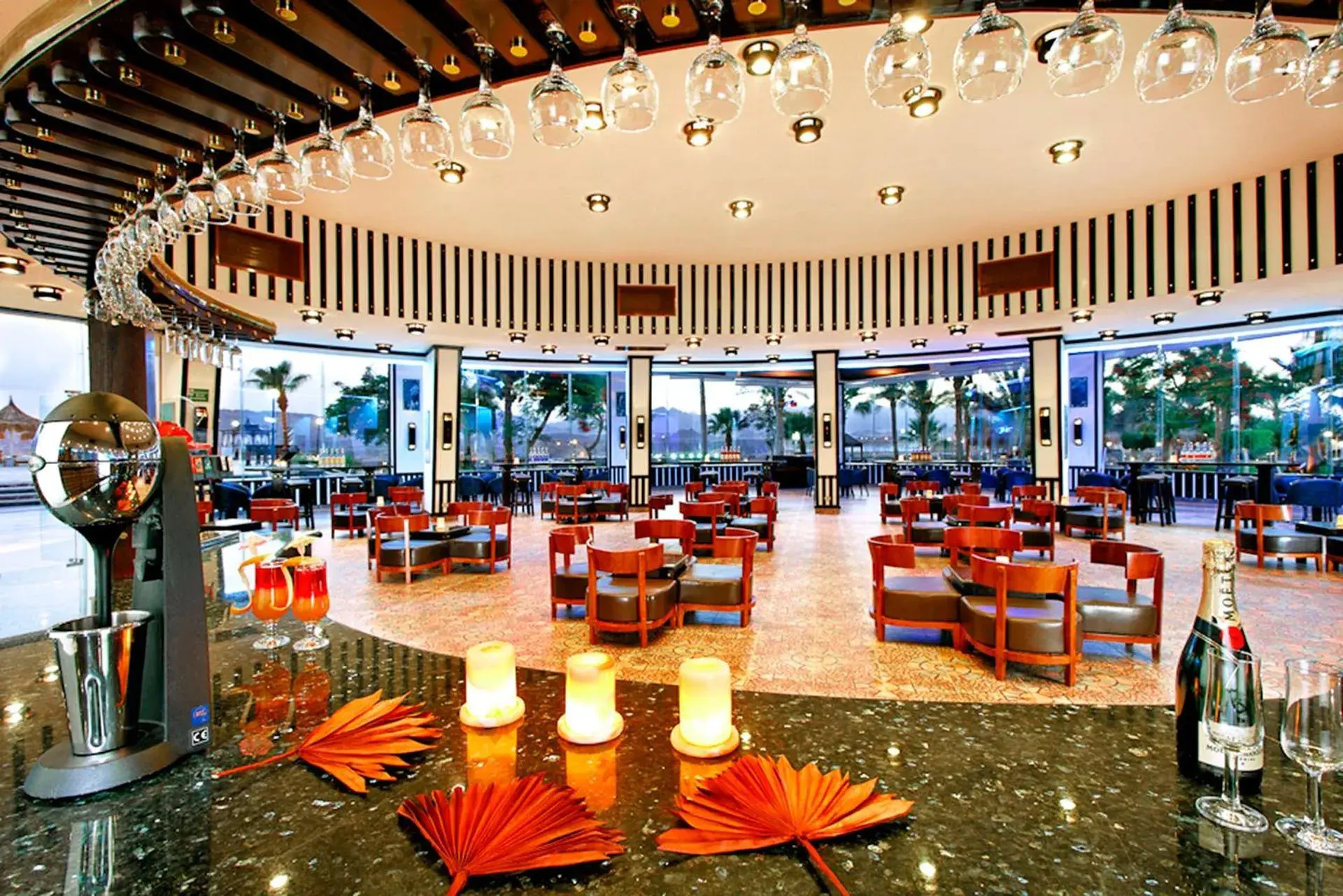 Lounge or bar, Restaurant/Places to Eat in Albatros Sharm Resort - By Pickalbatros