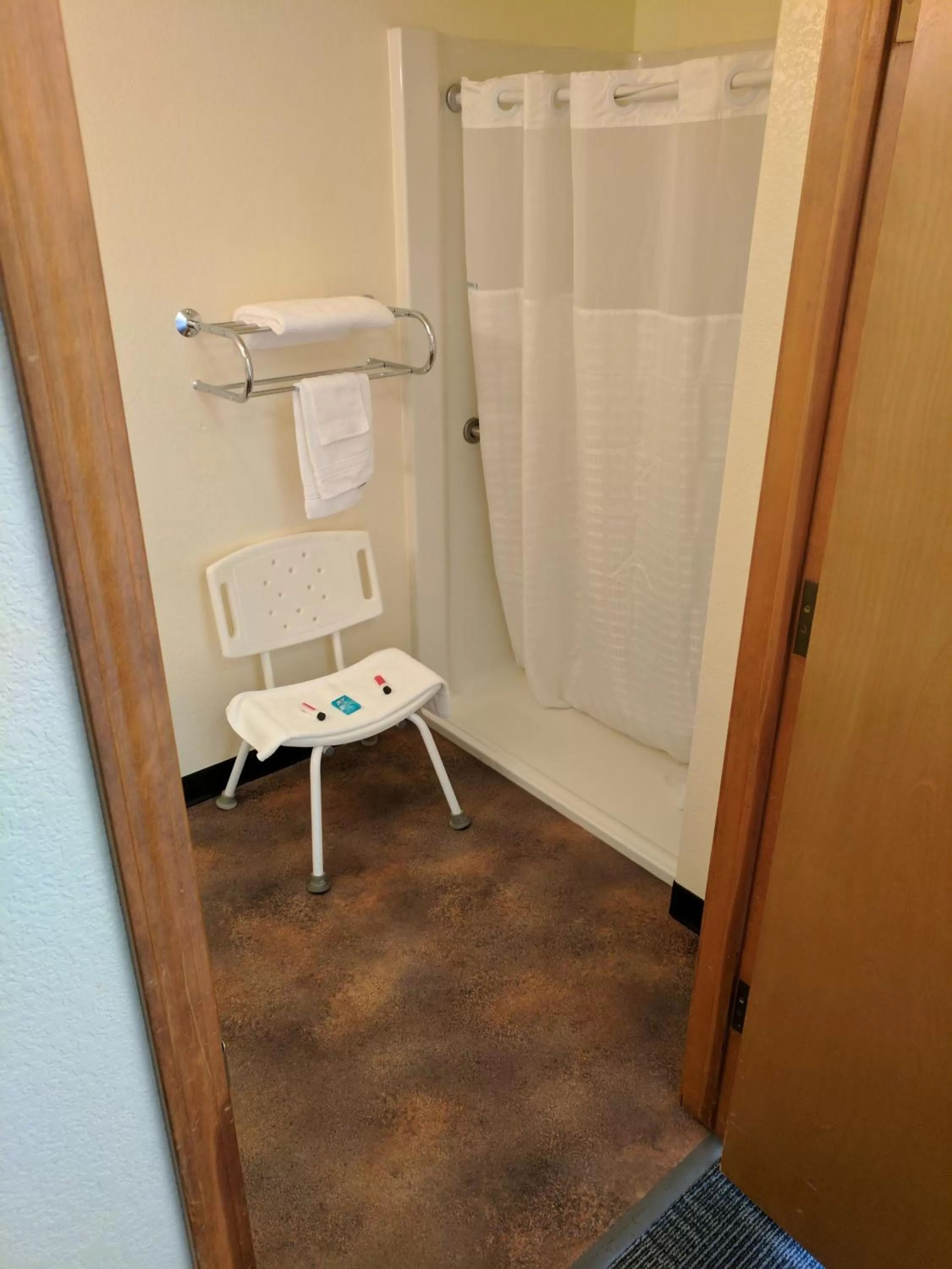 Bathroom in Travelodge by Wyndham Three Forks