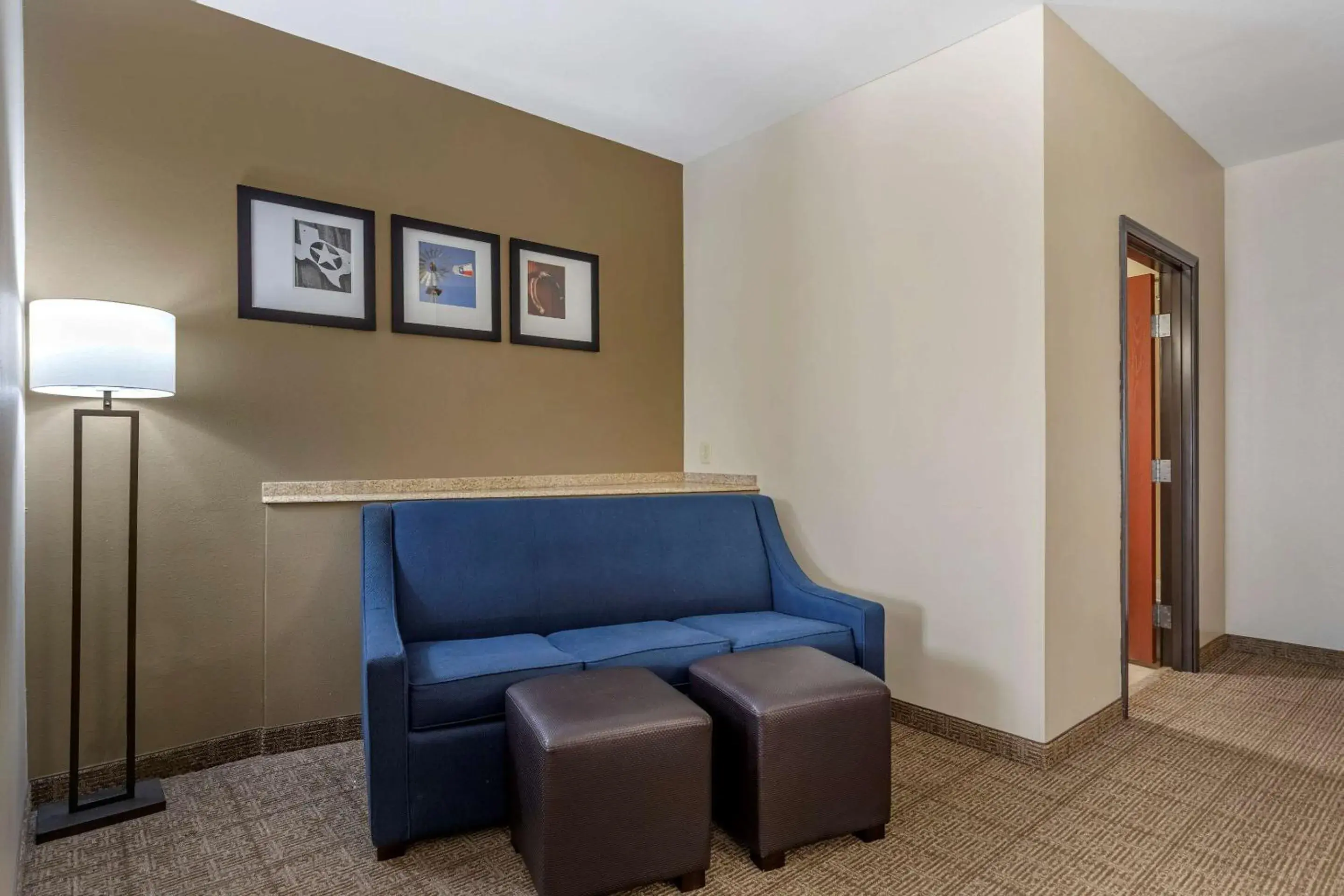 Photo of the whole room, Seating Area in Comfort Suites Buda