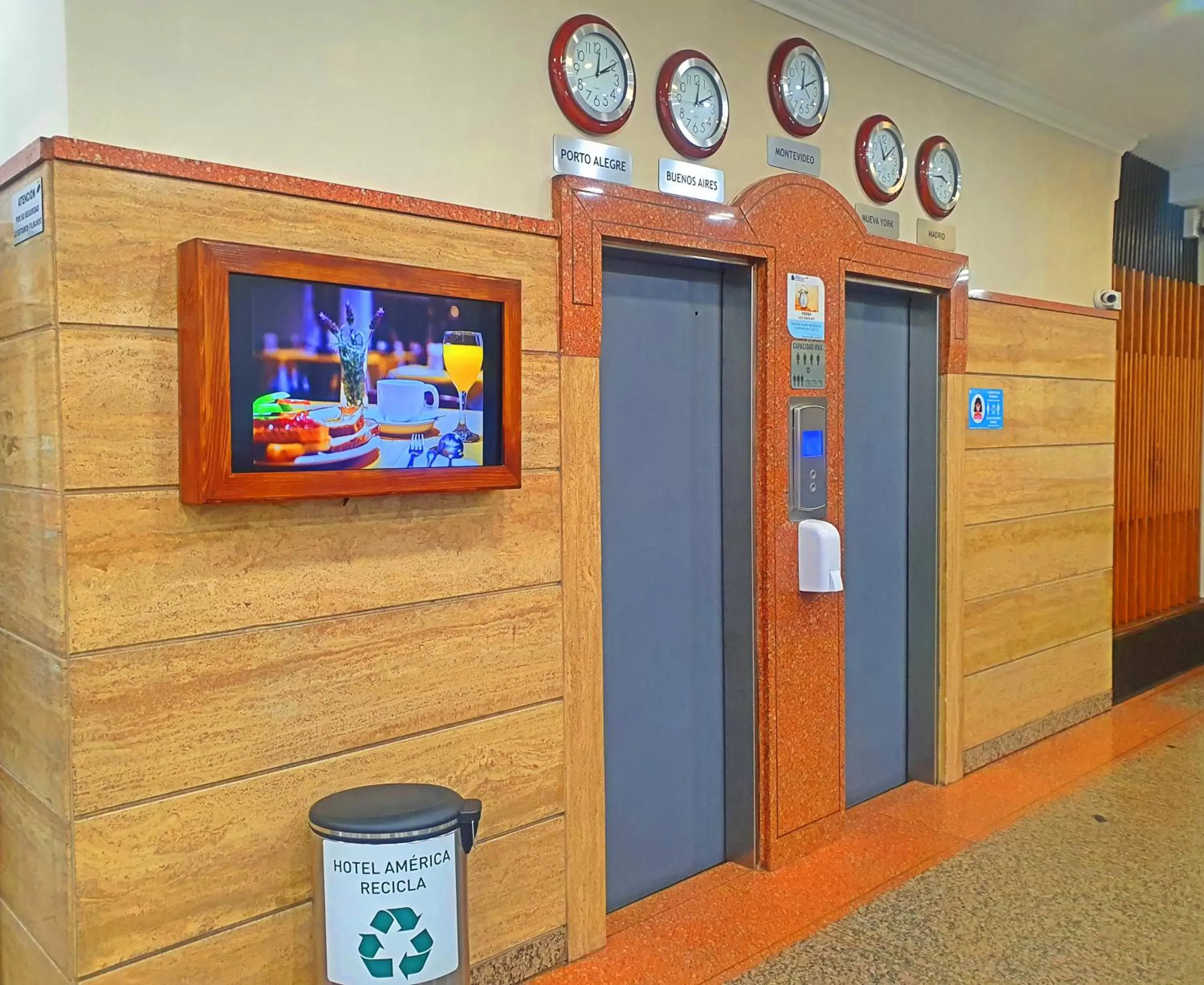 Property building in Hotel America Property building in Hotel America