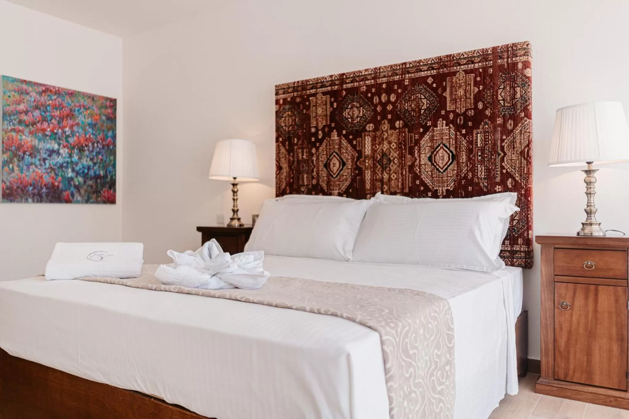 Bed in Palazzo Violetta