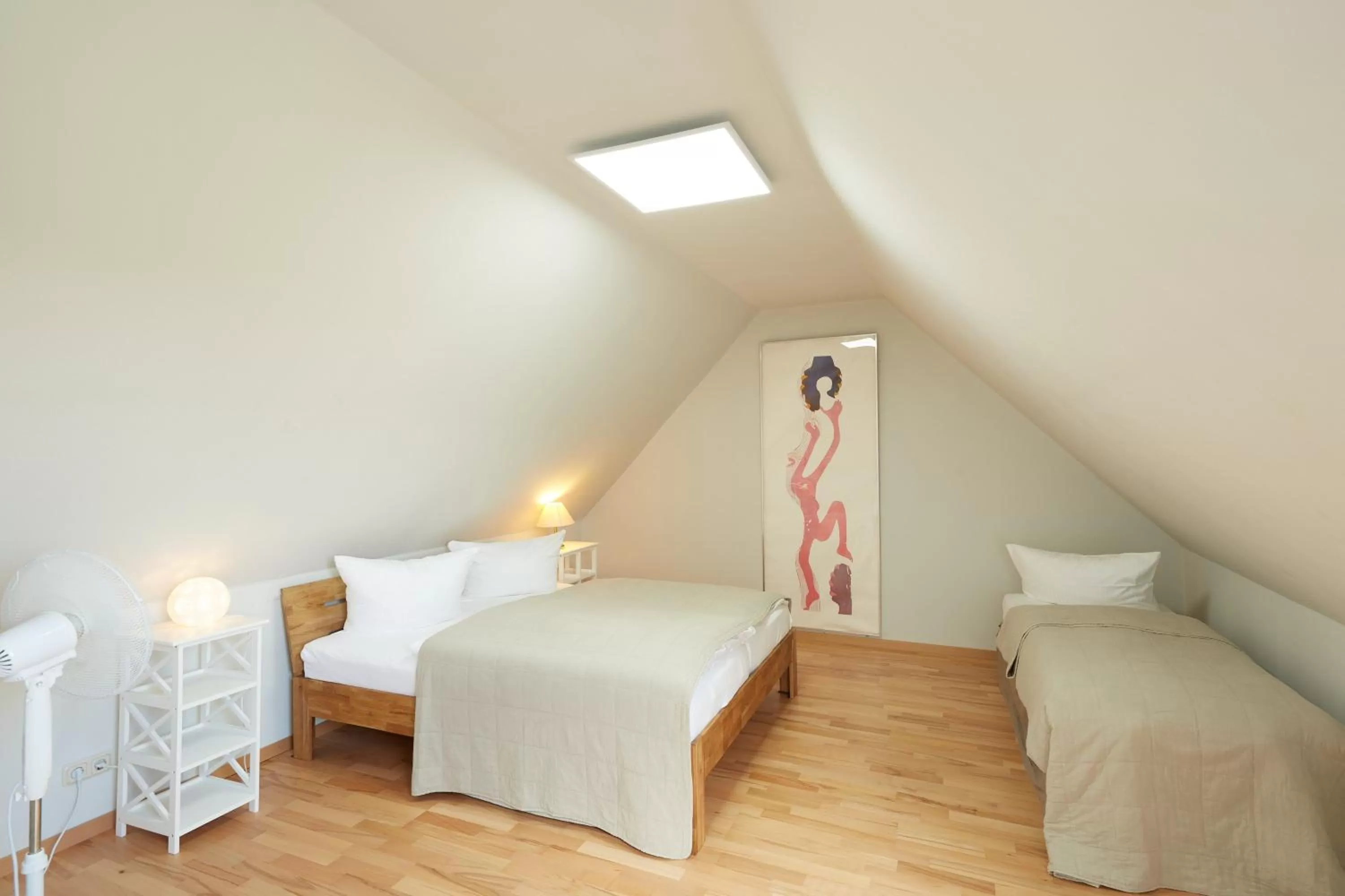 Bed in Hotel garni "Zum Eichwerder"