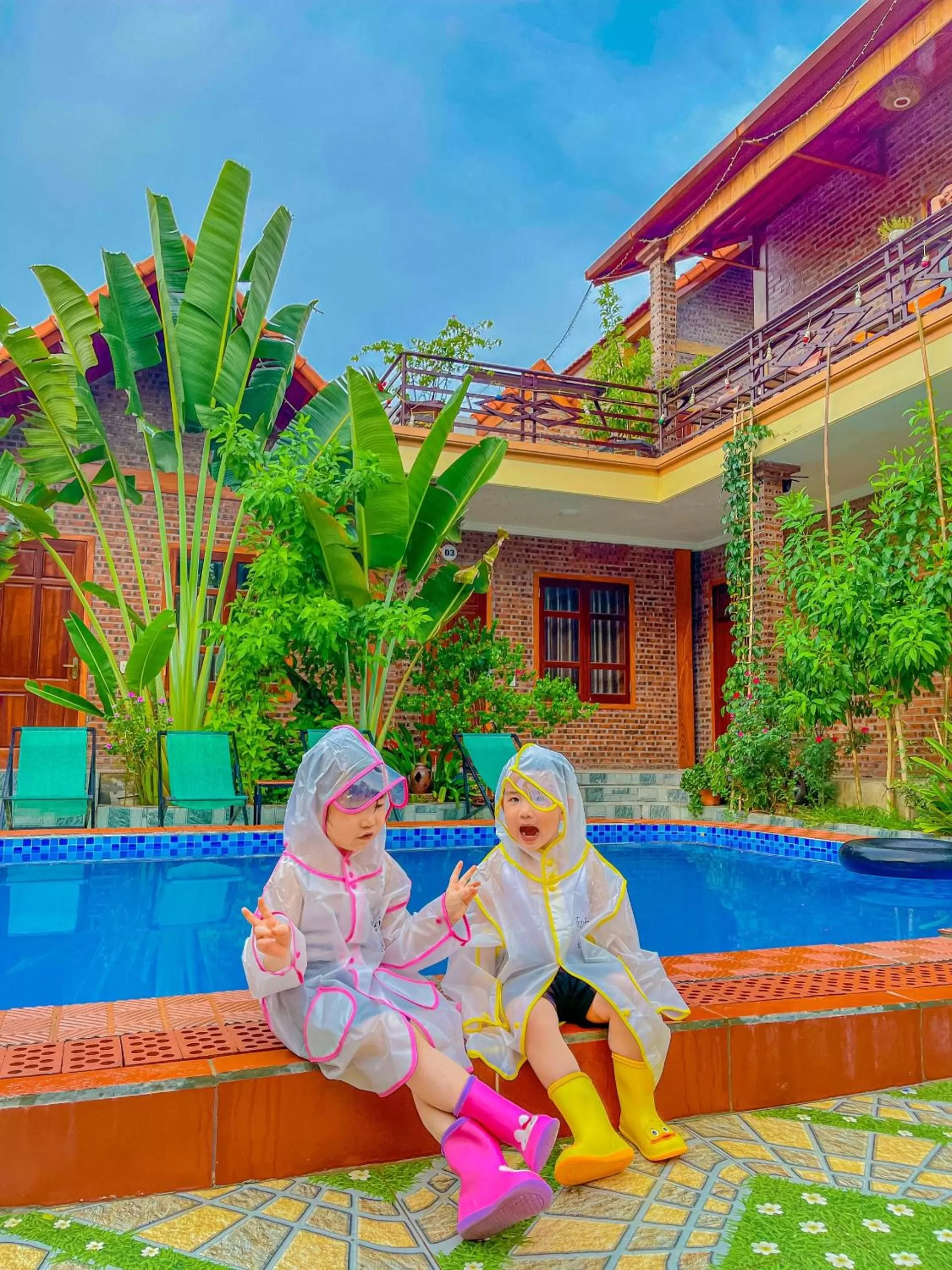 Swimming Pool in Cosiana Homestay