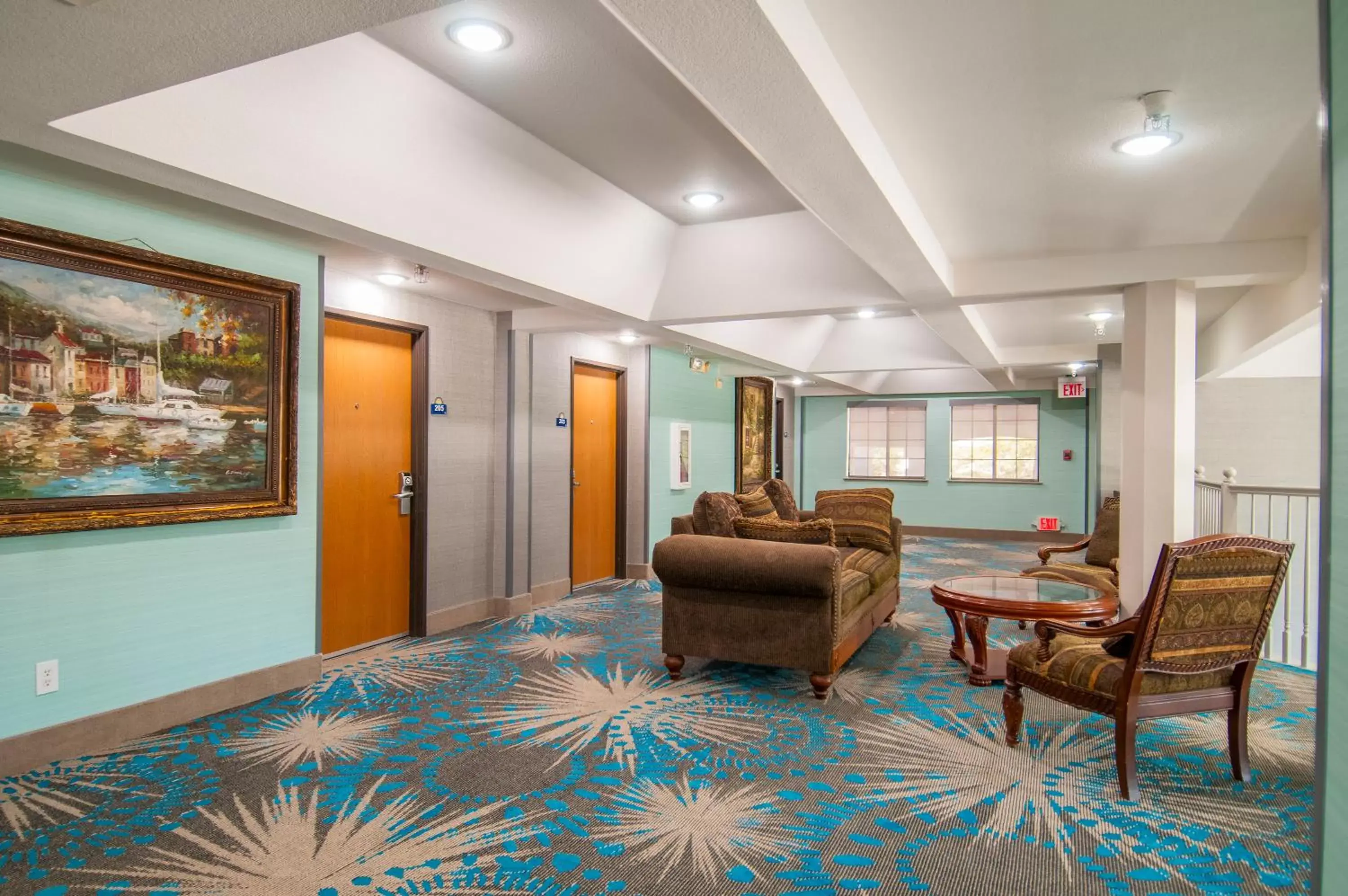 Lobby or reception, Seating Area in Days Inn by Wyndham Suites San Antonio North/Stone Oak