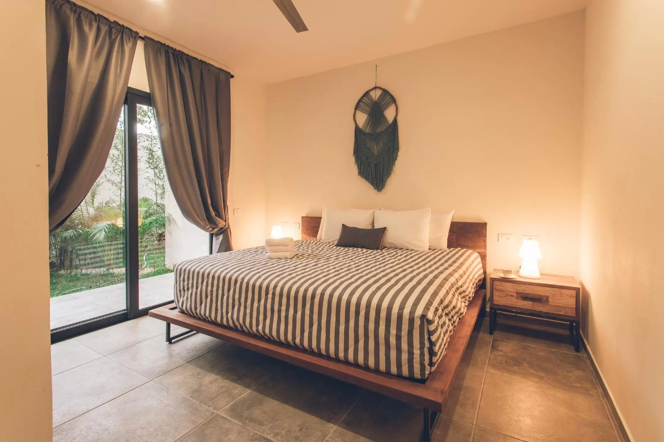 Bedroom, Bed in Panacea Condo Tulum