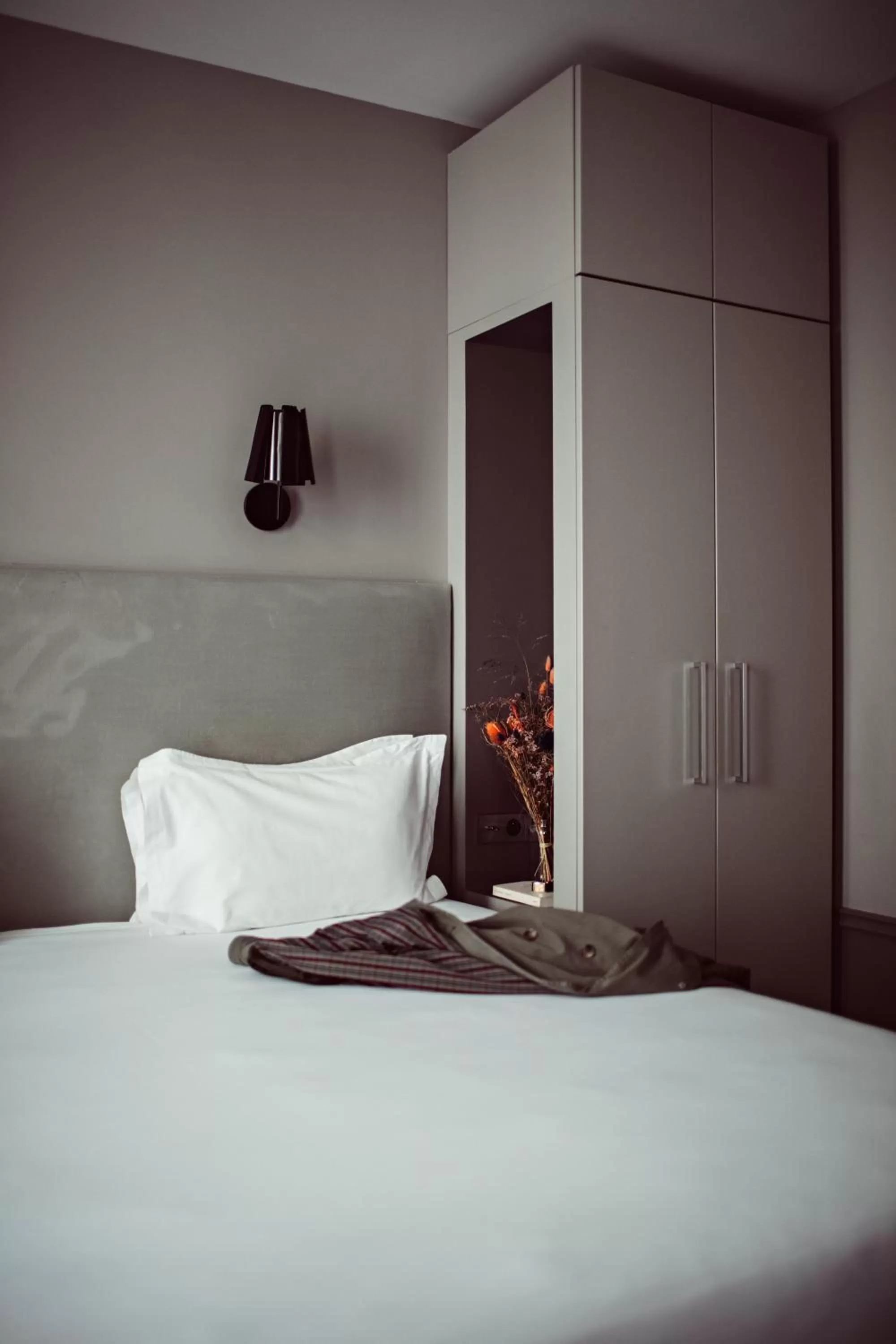 Bed in Monsieur Cadet Hotel & Spa