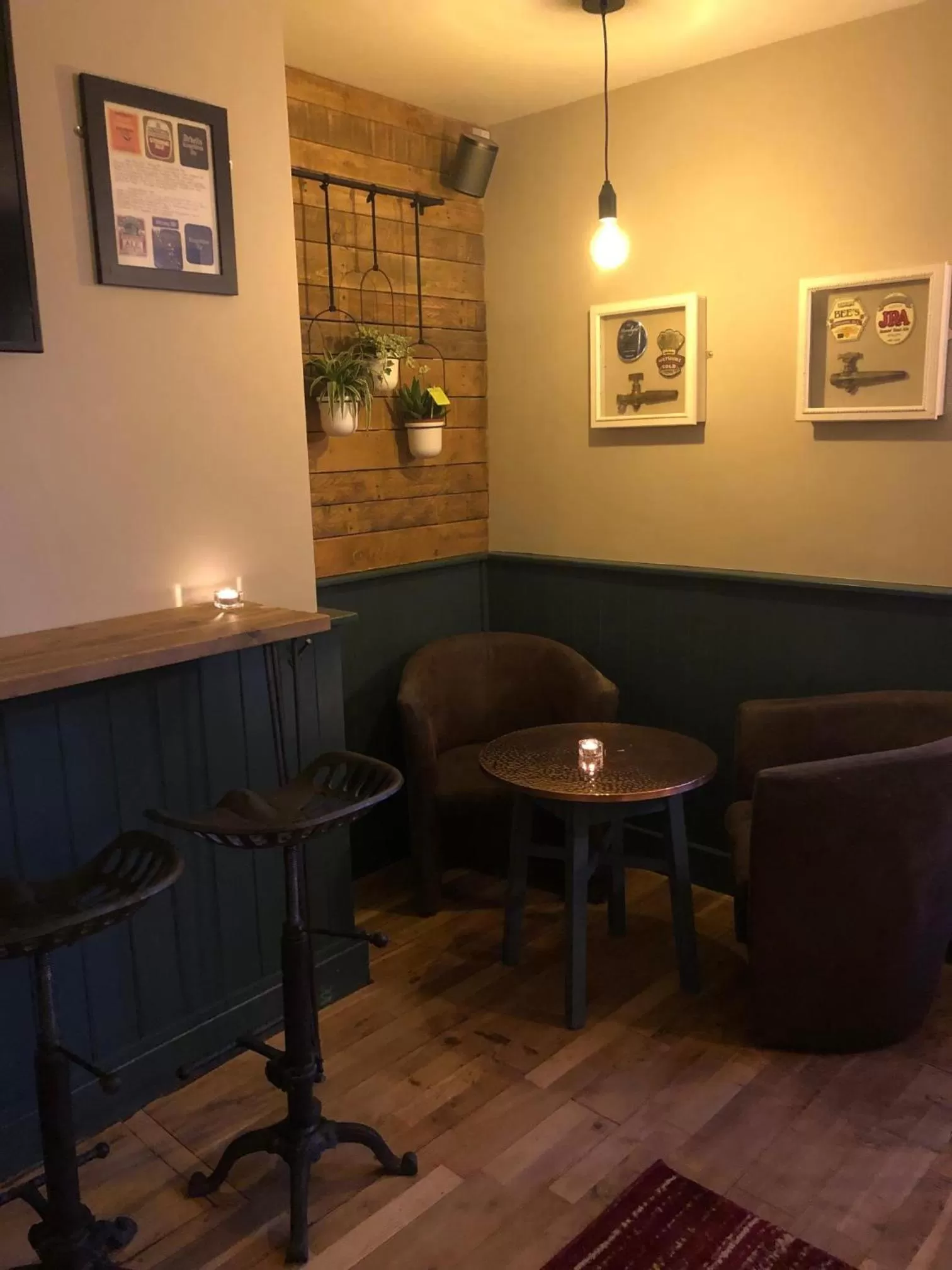 Dining area in The Punchbowl Inn