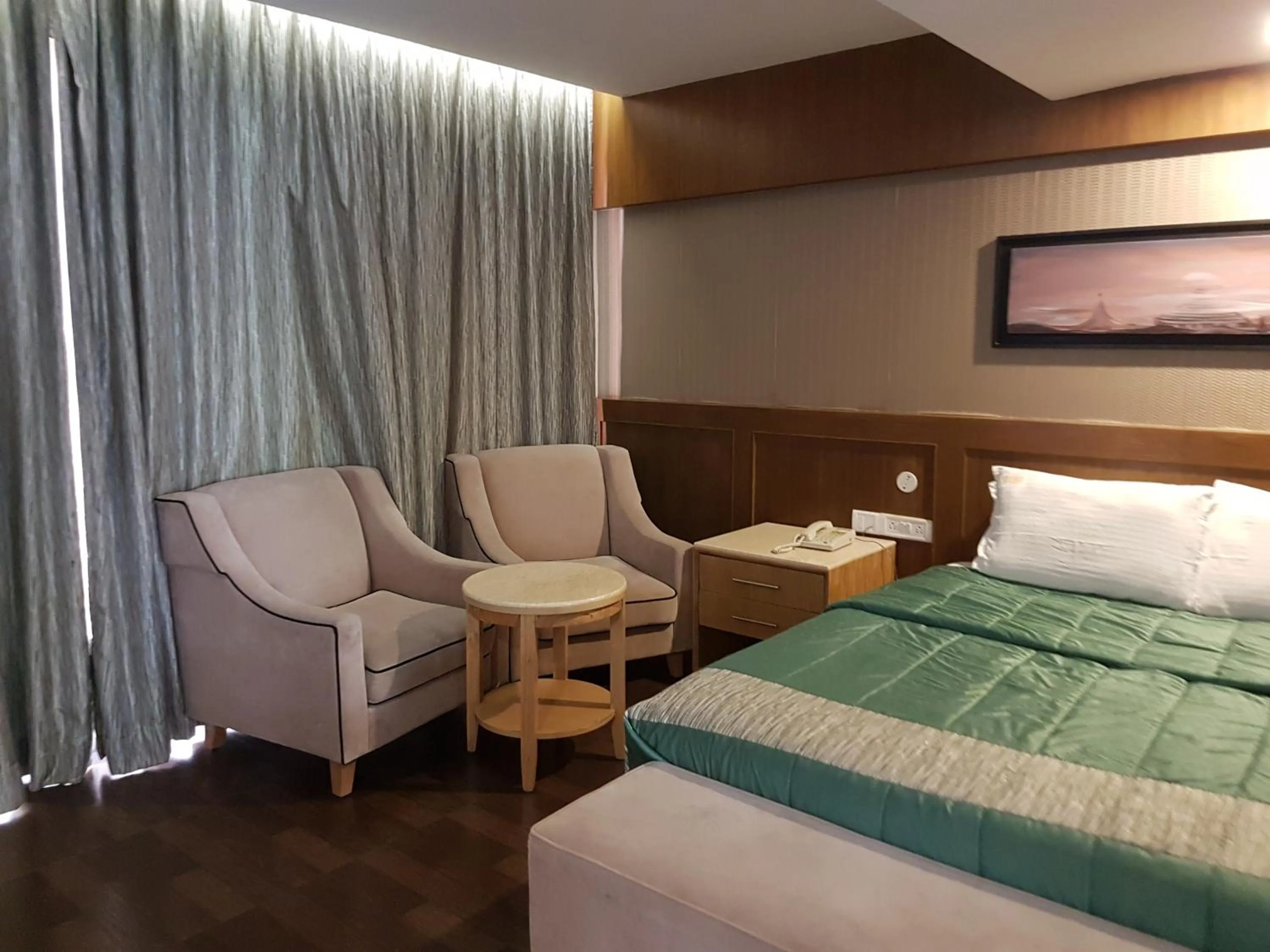 Bed in Vgp Golden Beach Resort