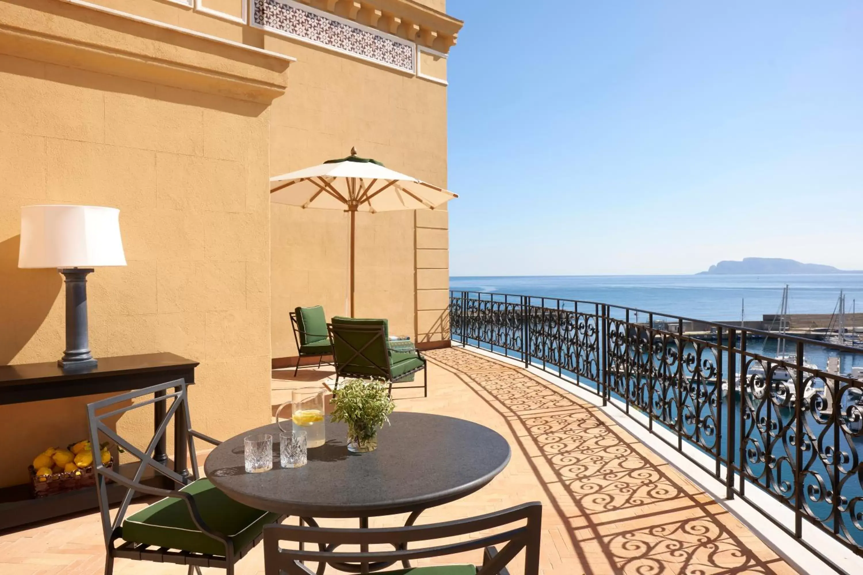 Balcony/Terrace in Rocco Forte Villa Igiea