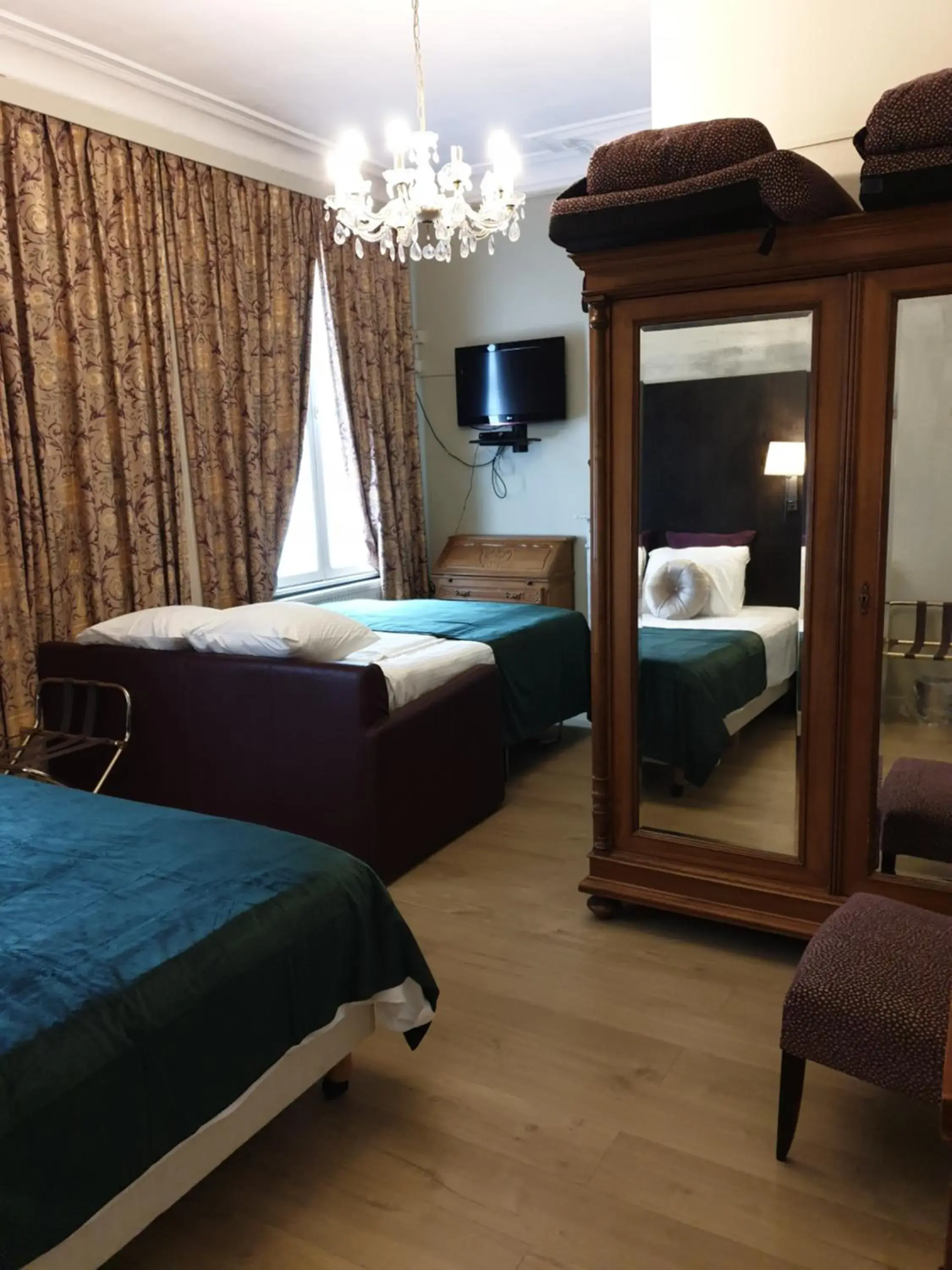 Bed in Hotel Gulden Vlies Bed in Hotel Gulden Vlies