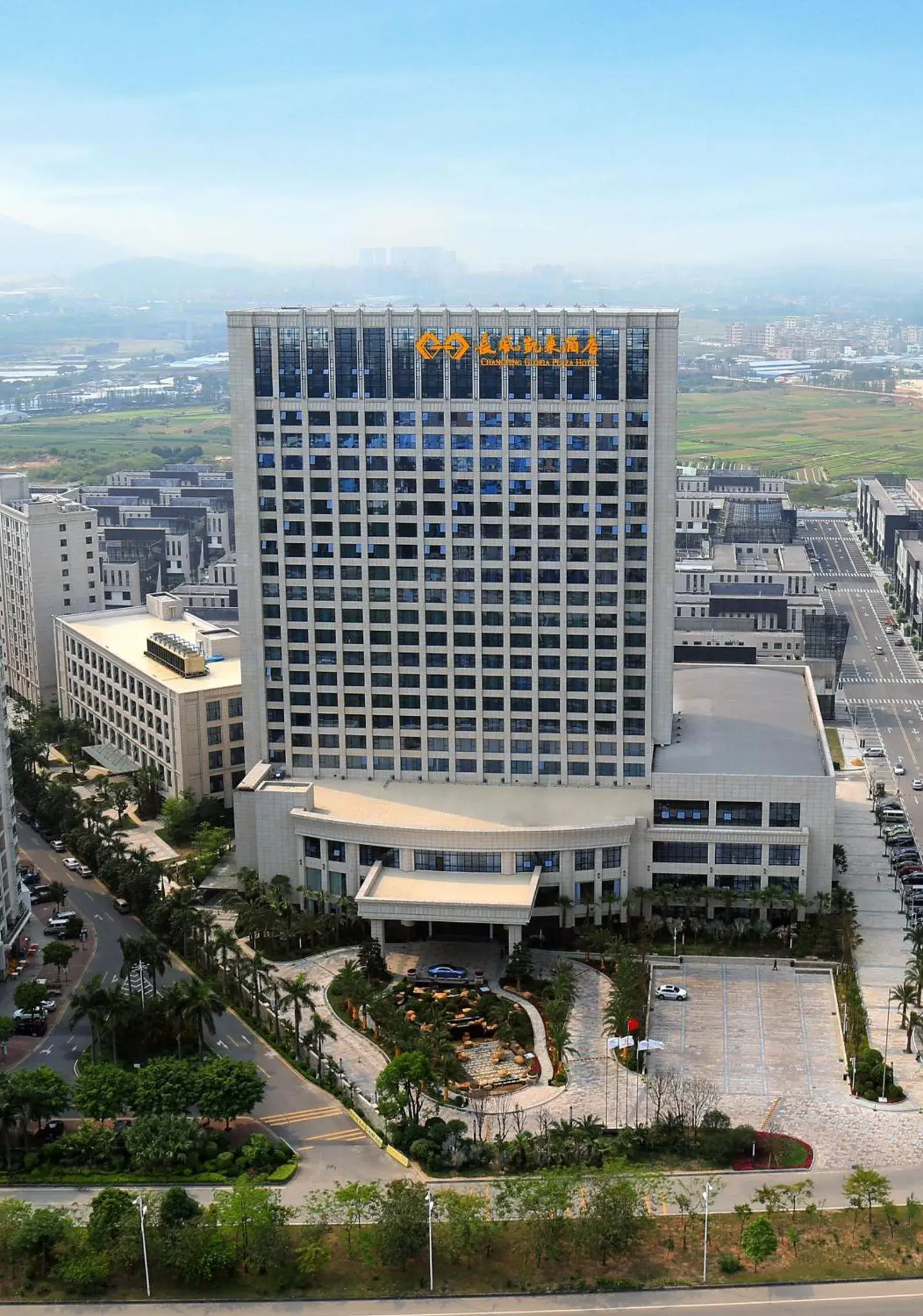 Property building, Bird's-eye View in Changfeng Gloria Plaza Hotel
