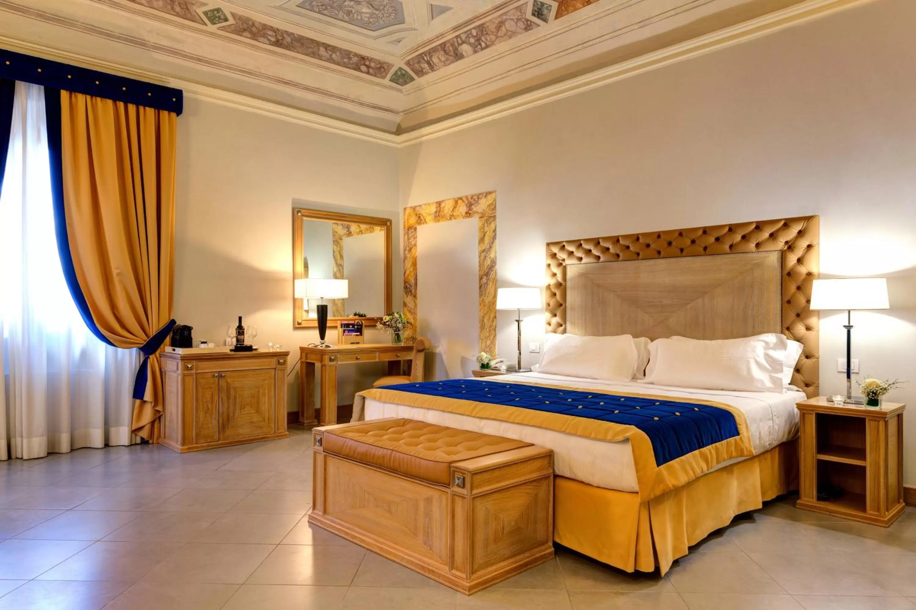 Photo of the whole room, Bed in Villa Tolomei Hotel & Resort