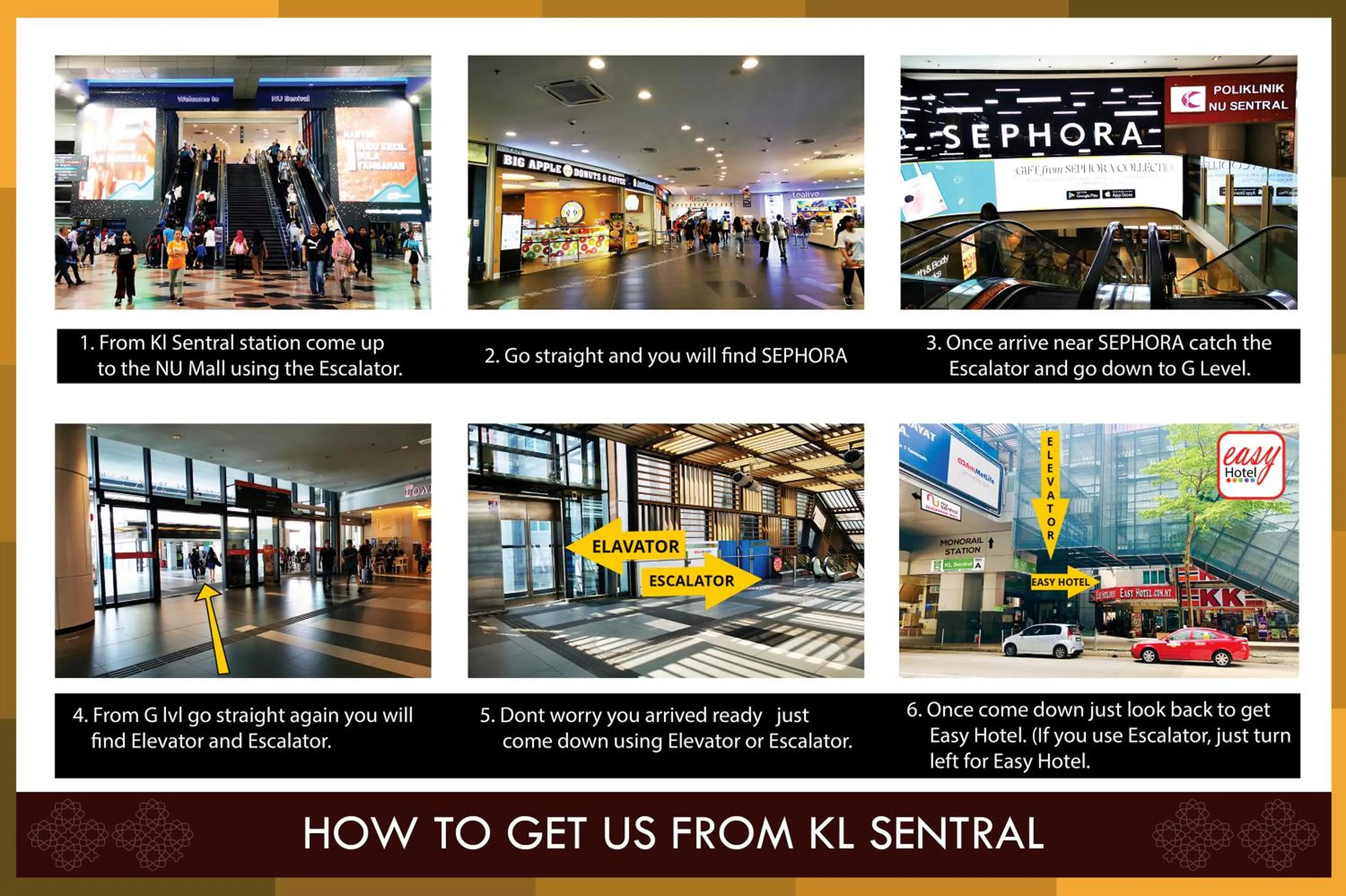 Bird's eye view in ESSY Hotel KL Sentral