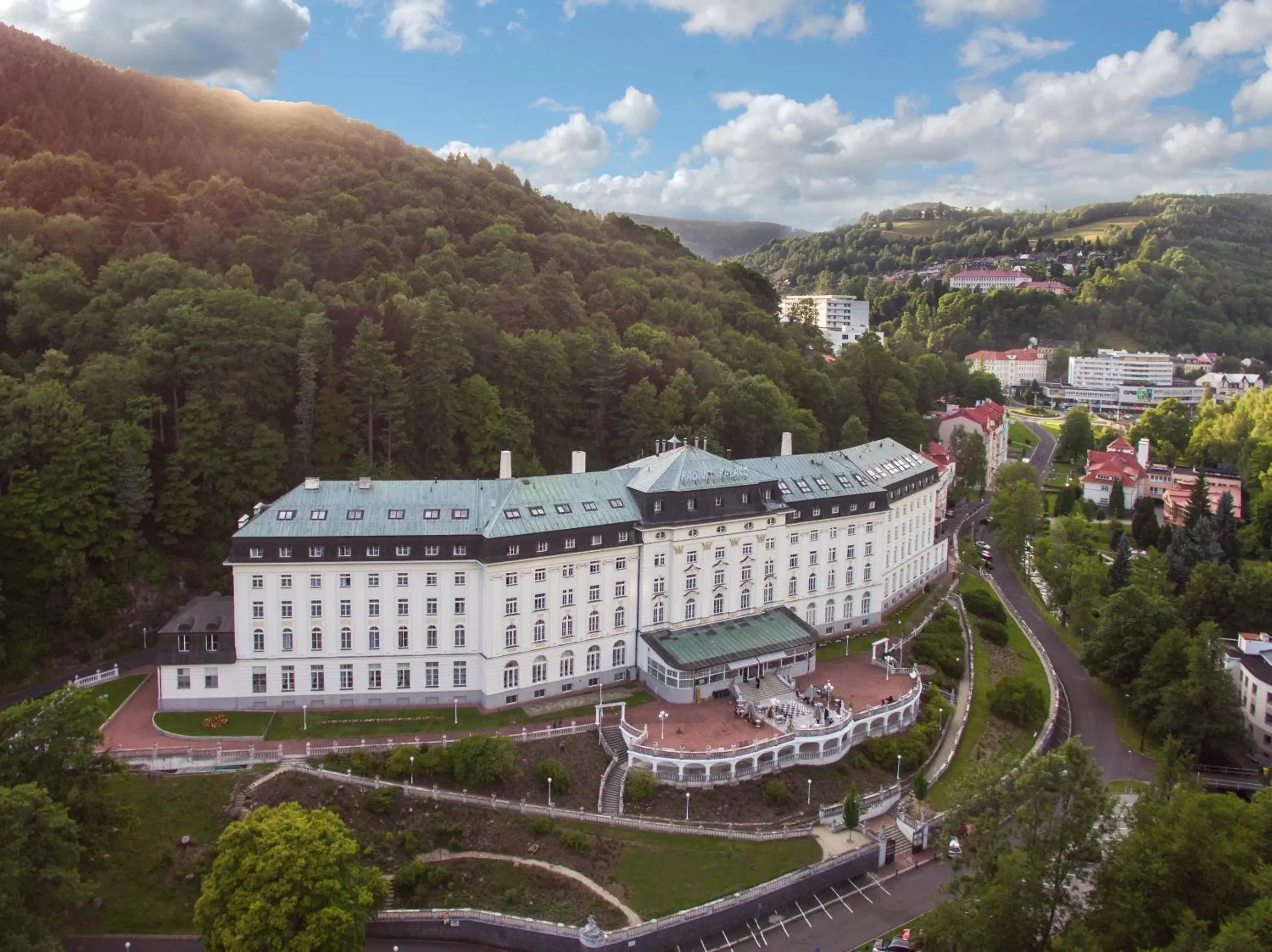 Bird's-eye View in Hotel Radium Palace