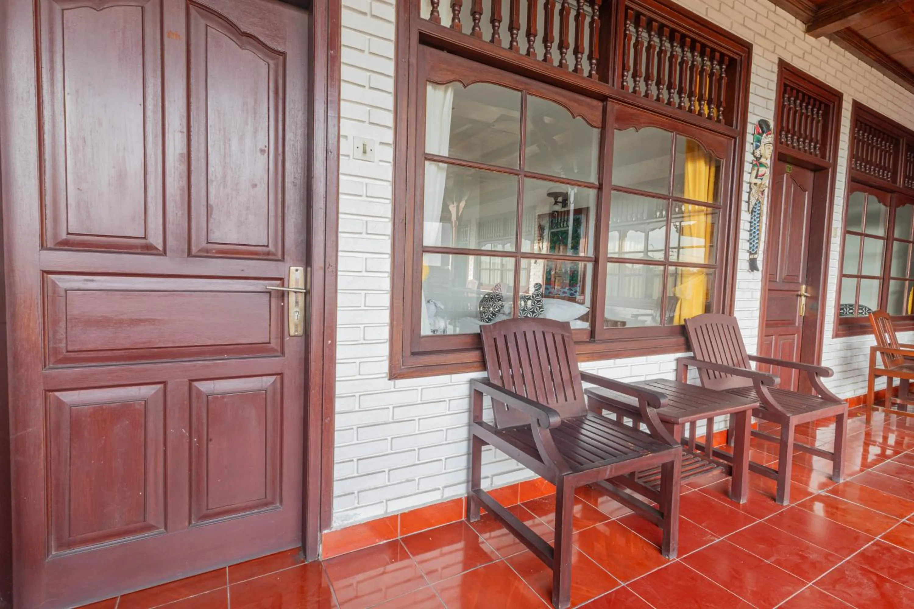 Balcony/Terrace in Puri Mango Guest House Sanur