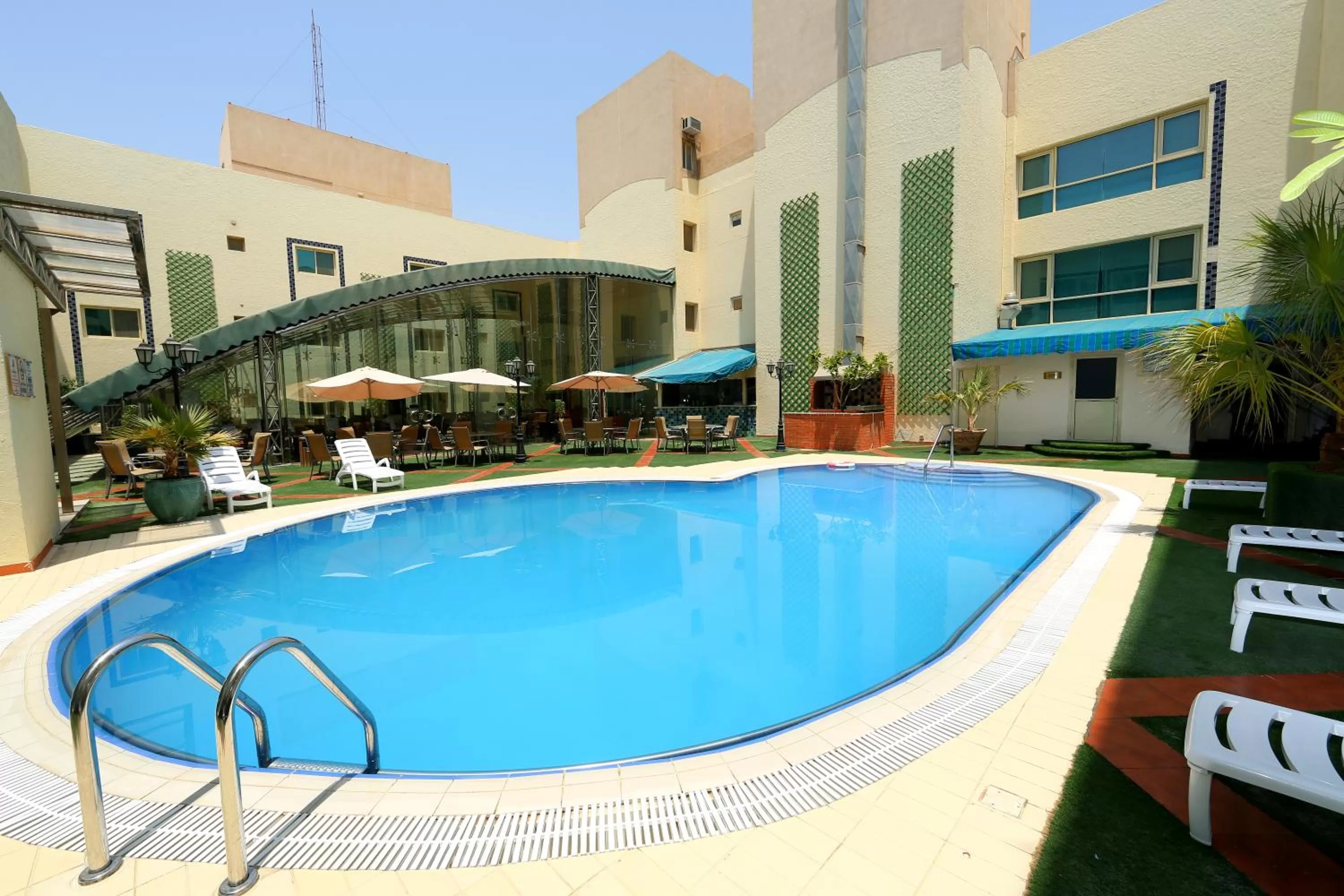Pool view in Eastyard Dammam Hotel - Formerly Ramada by Wyndham Dammam