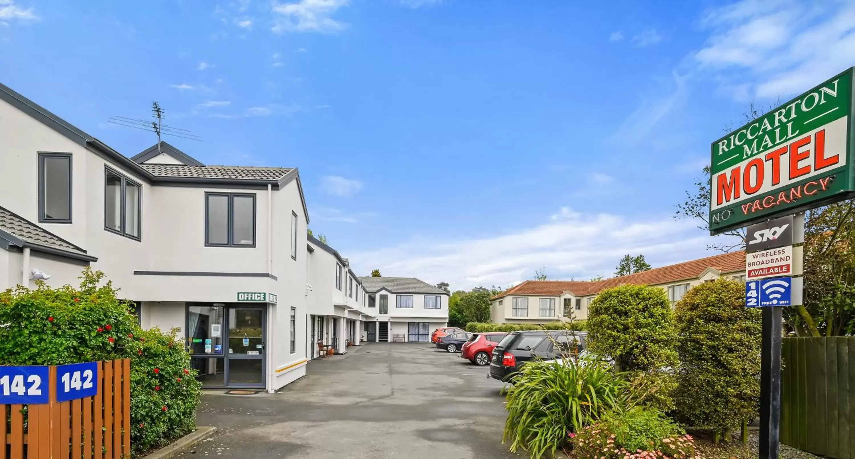 Property Building in Riccarton Mall Motel