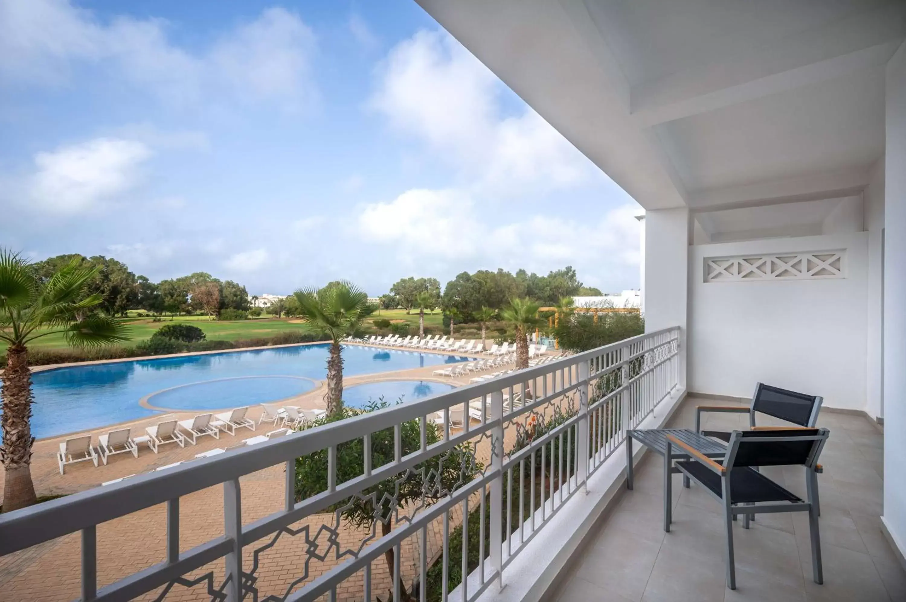 View (from property/room), Balcony/Terrace in Radisson Blu Resort, Saidia Garden