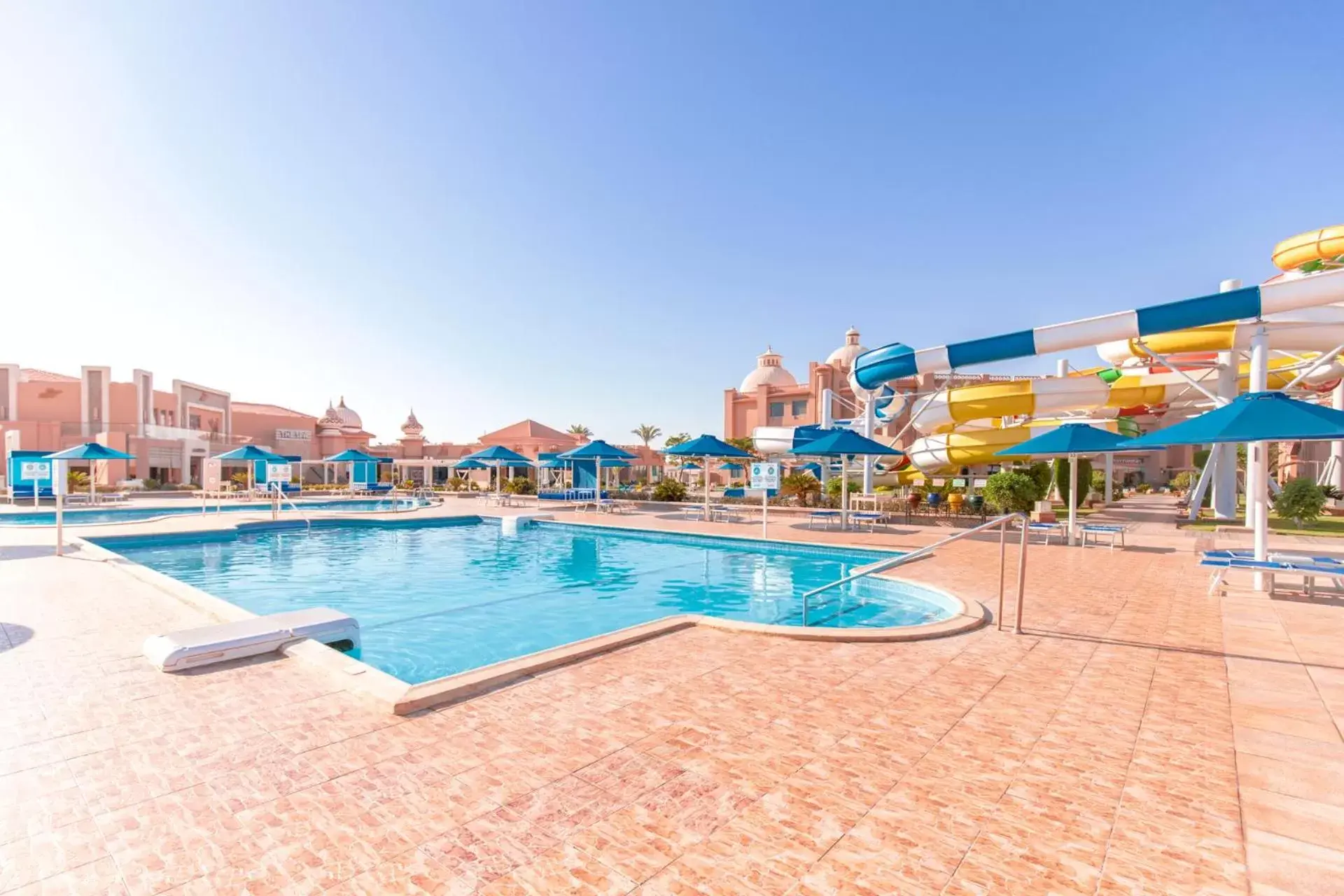 Swimming Pool in Pickalbatros Aqua Park Resort - Hurghada