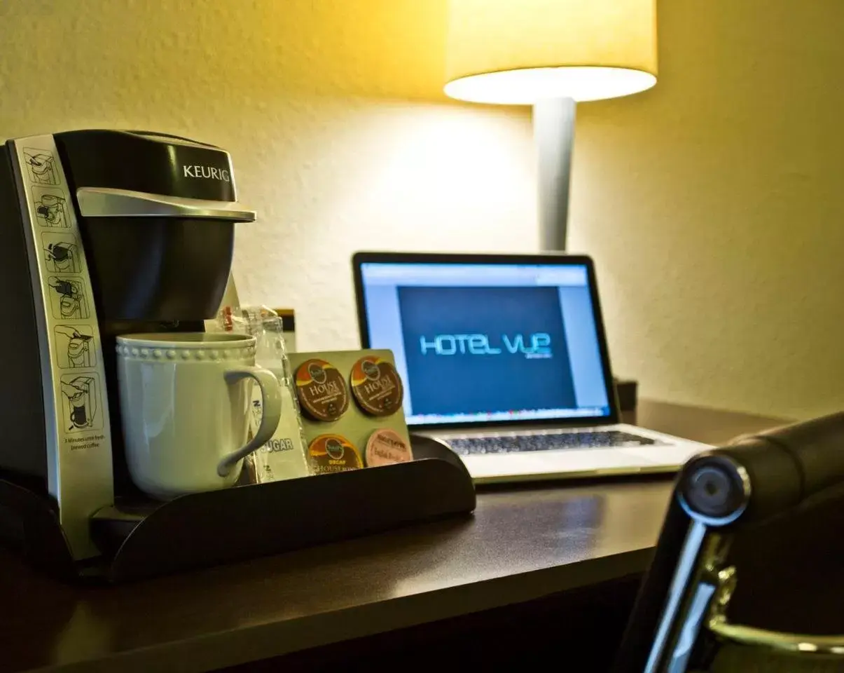 Coffee/tea facilities in Hotel Vue