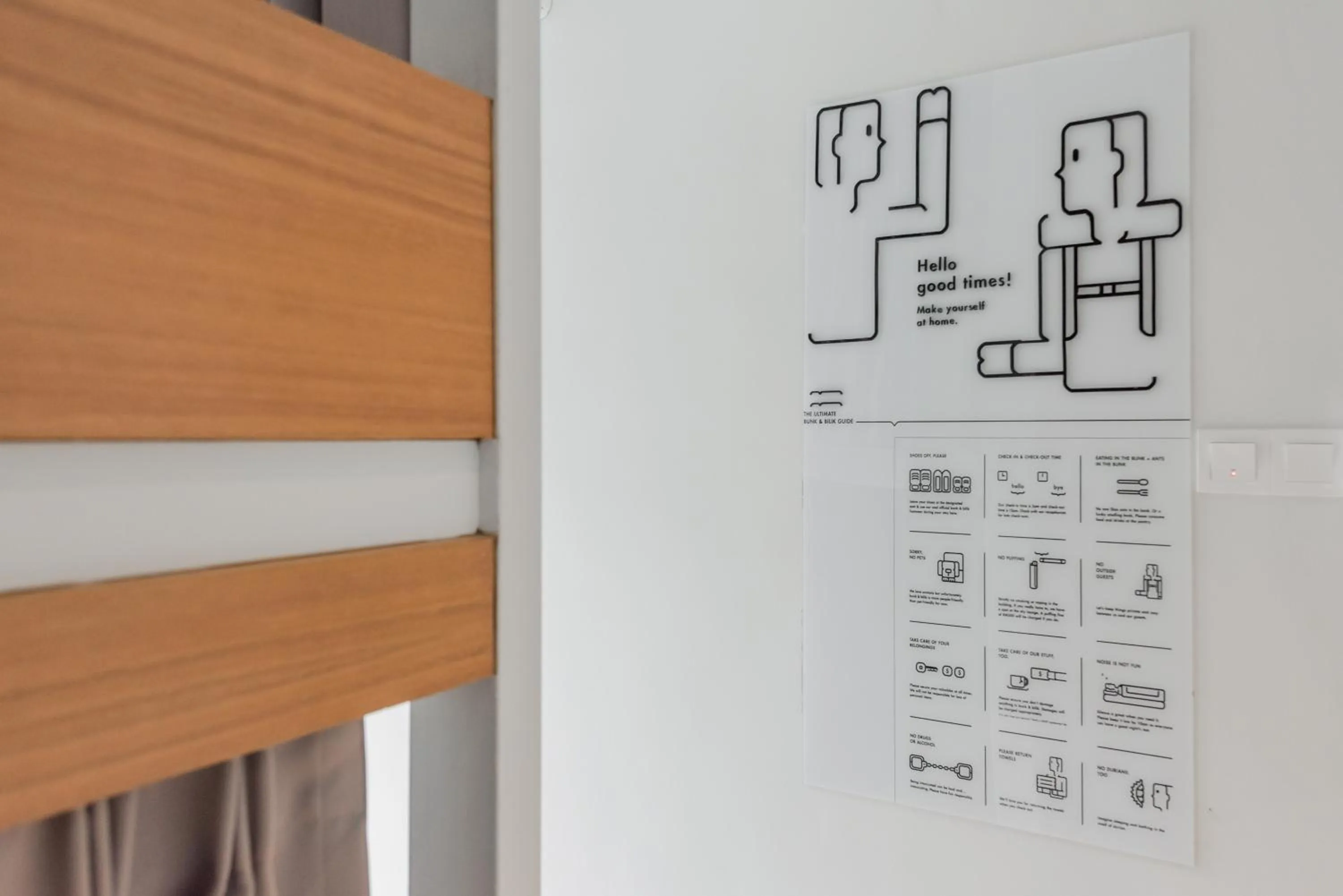 Property logo or sign in Bunk & Bilik Hotel Jalan Ipoh