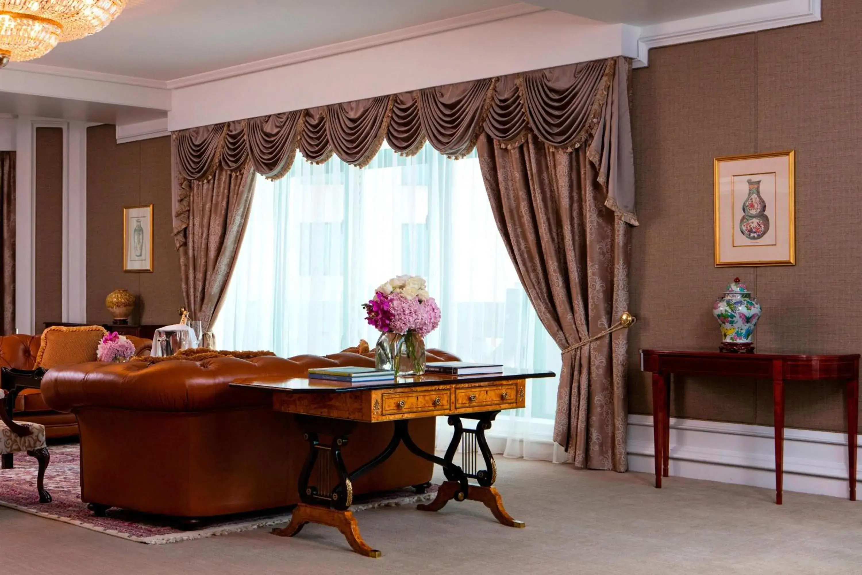 Living room in The Ritz-Carlton, Kuala Lumpur