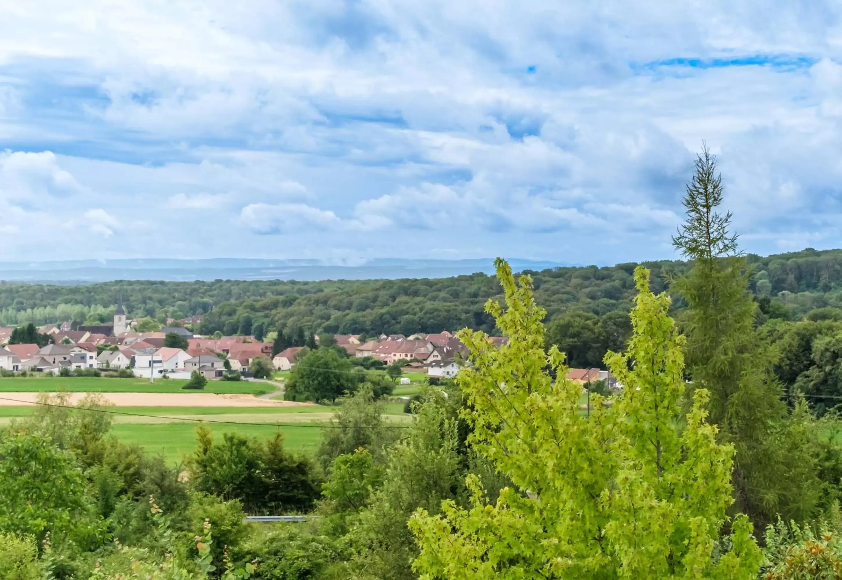 City view in B&B HOTEL Belfort