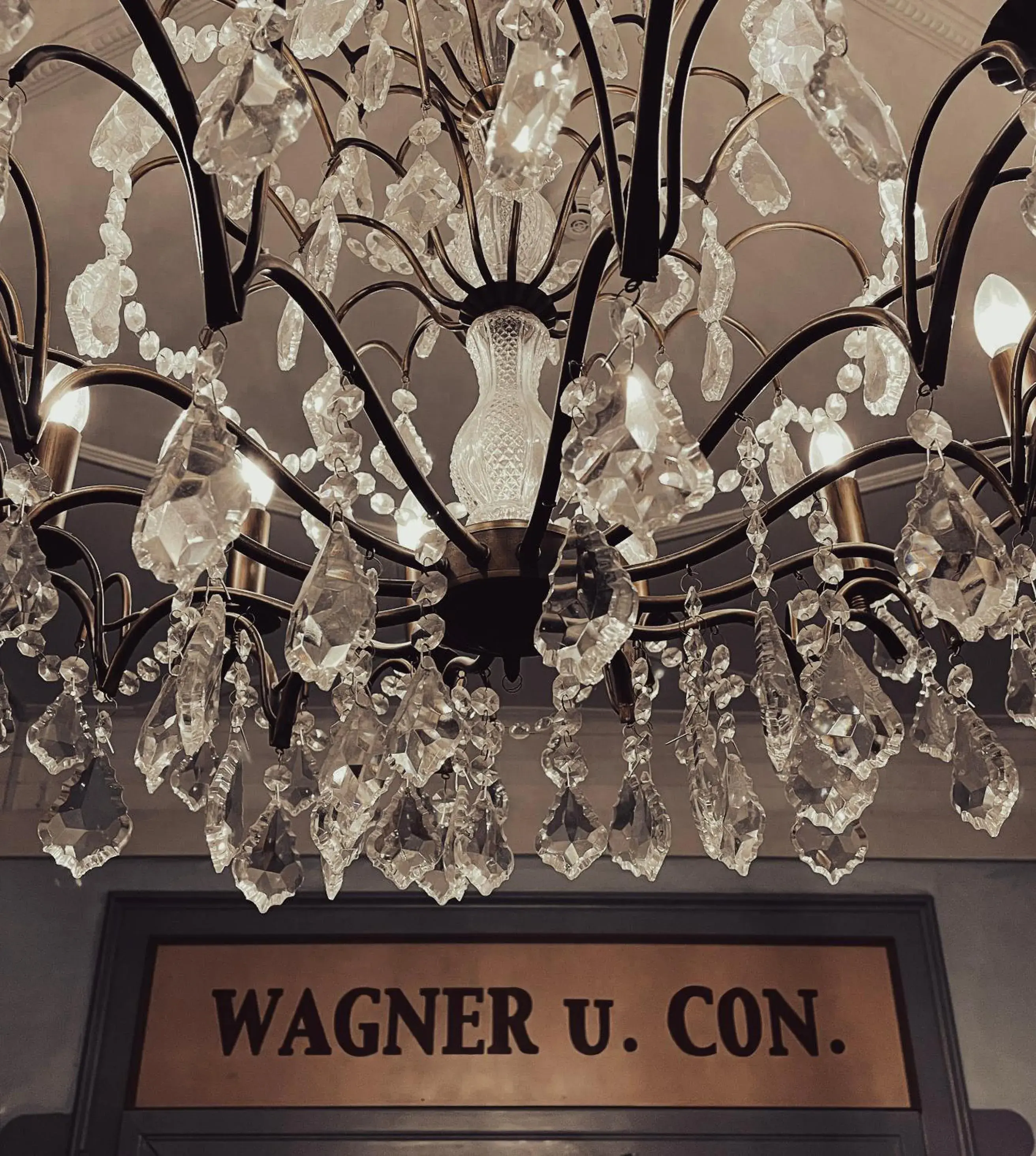 Decorative detail in Hotel Wagner im Dammtorpalais