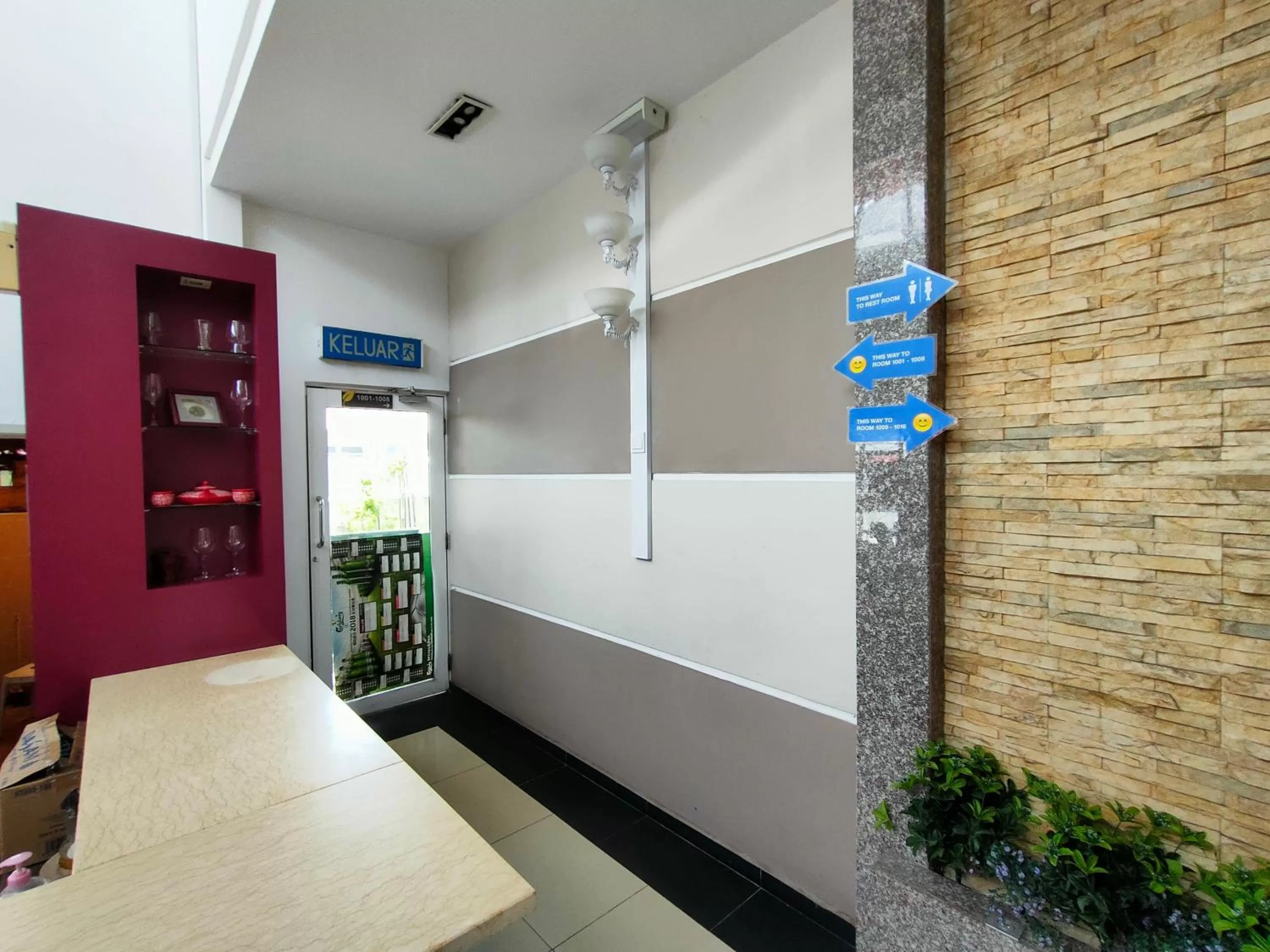 Lobby or reception in Cozzy Motel Malacca