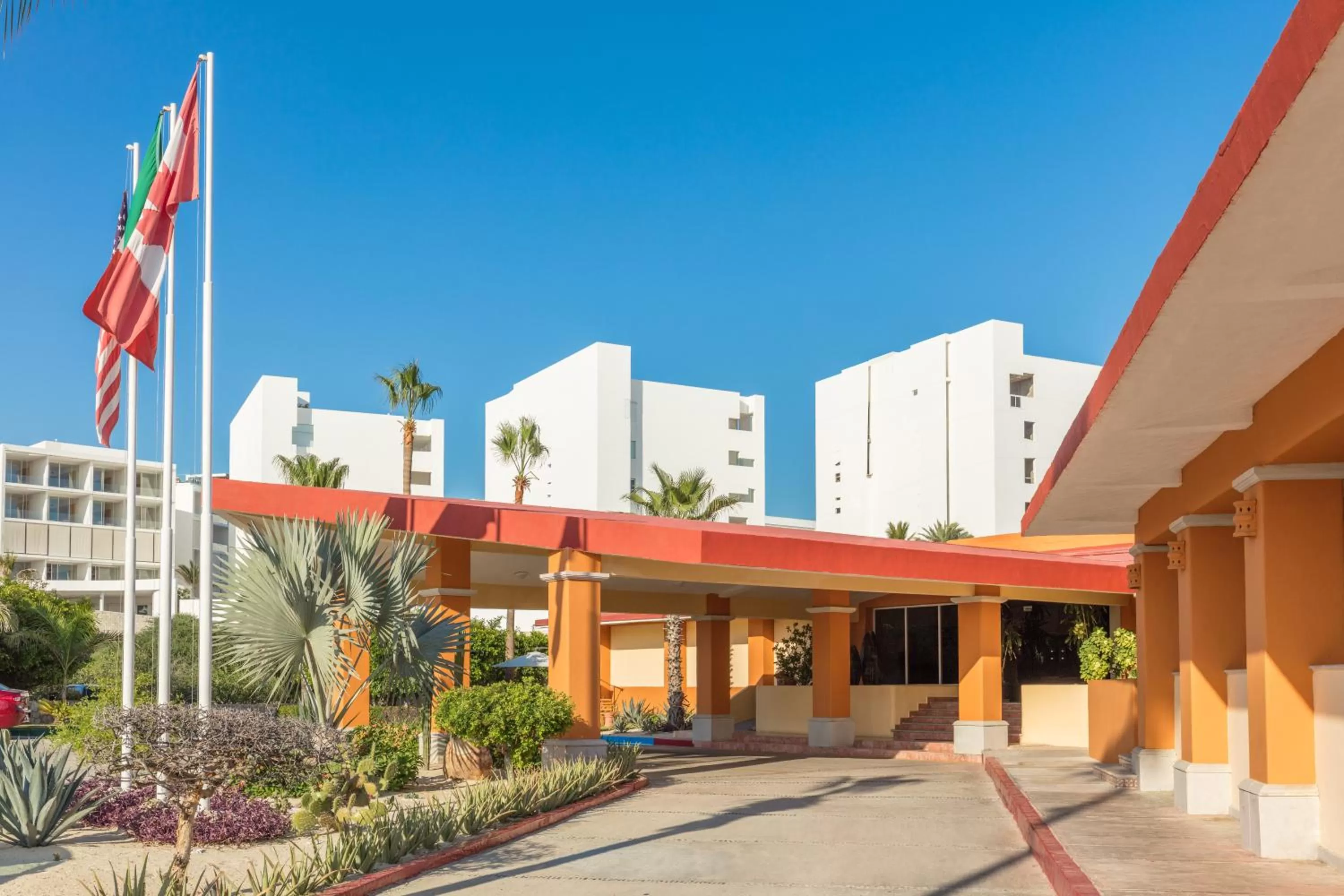 Lobby or reception in Posada Real Los Cabos