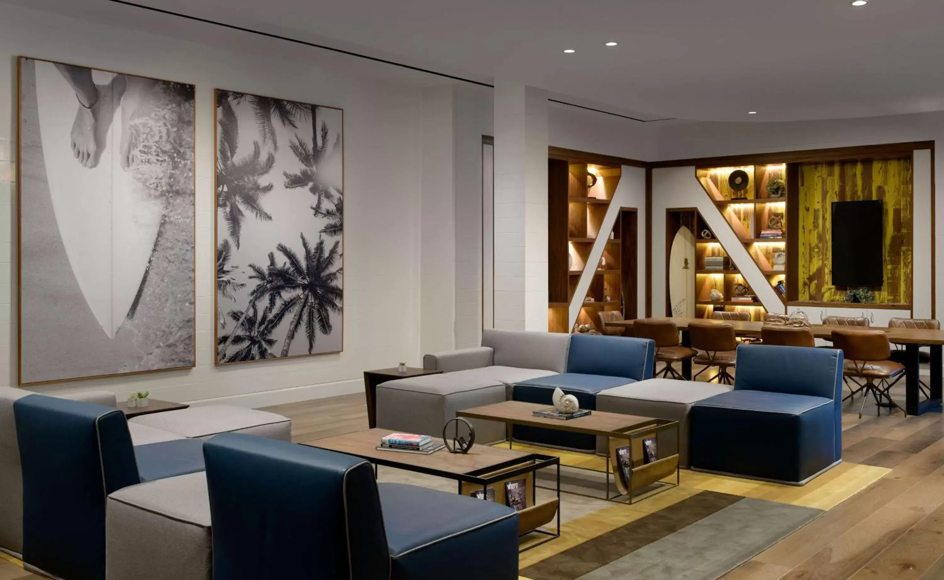 Lobby or reception, Seating Area in Hilton Los Angeles-Culver City, CA