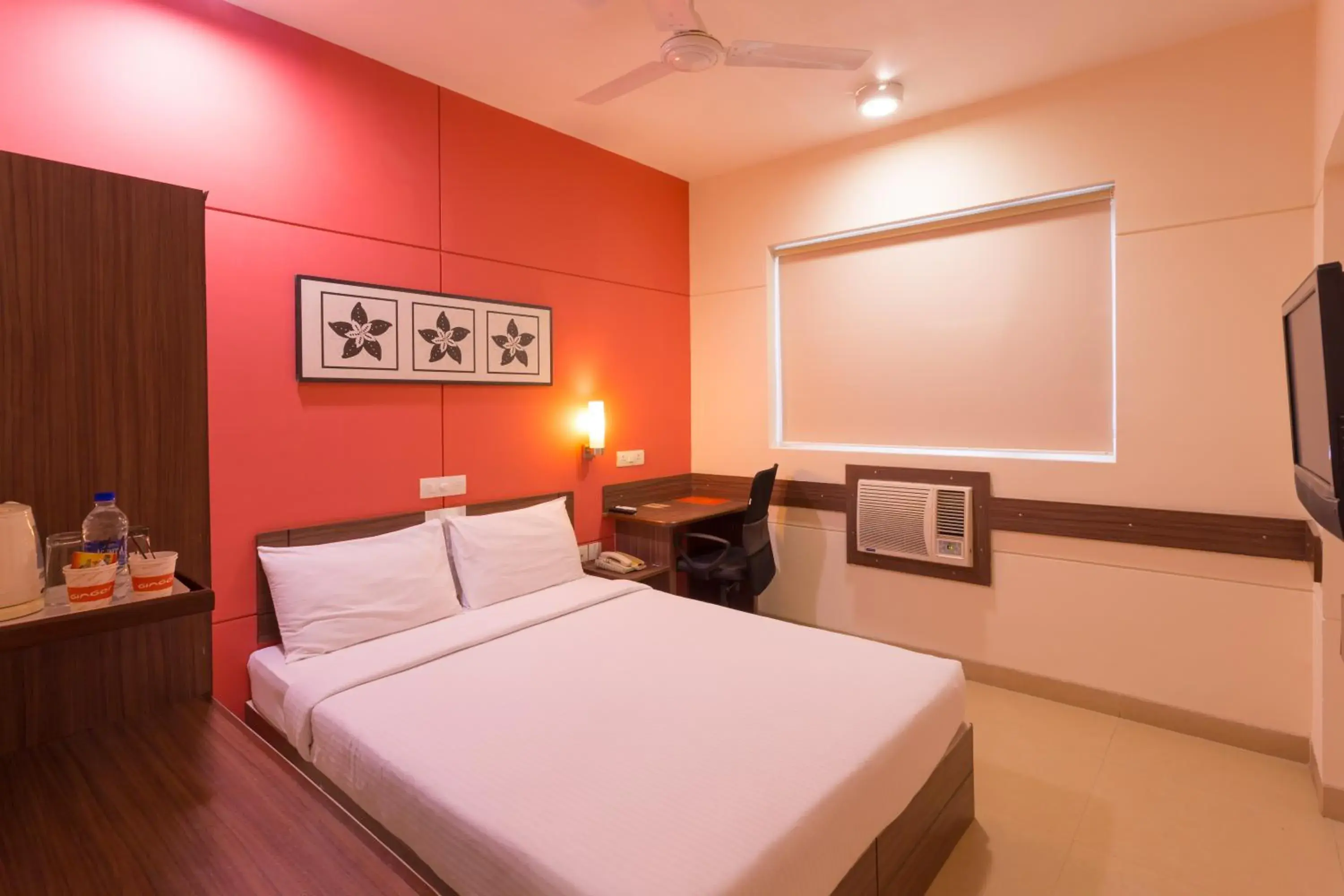 Bed in Ginger Hotel Mangalore