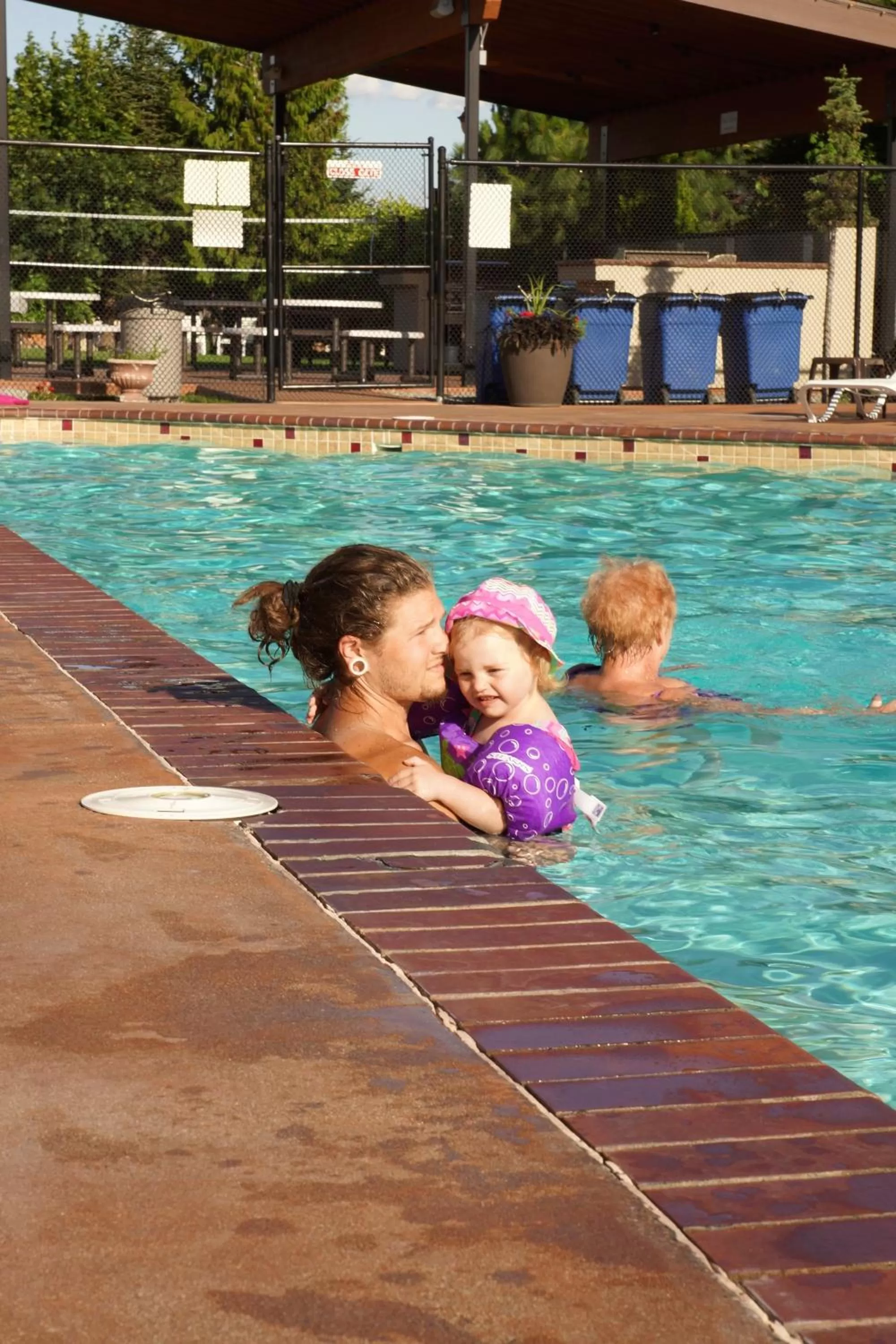 People in Mountain View Lodge