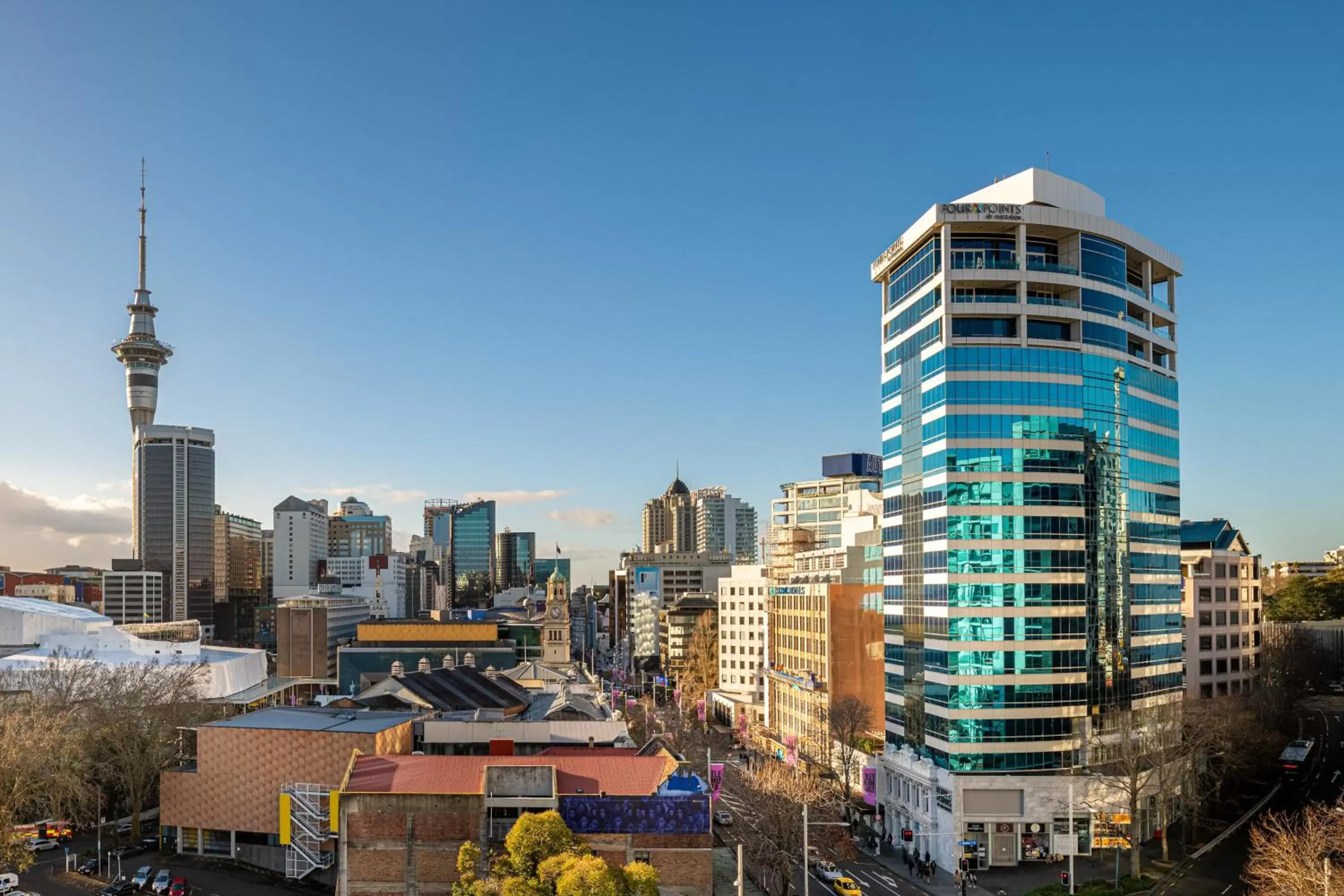 Property building in Four Points by Sheraton Auckland