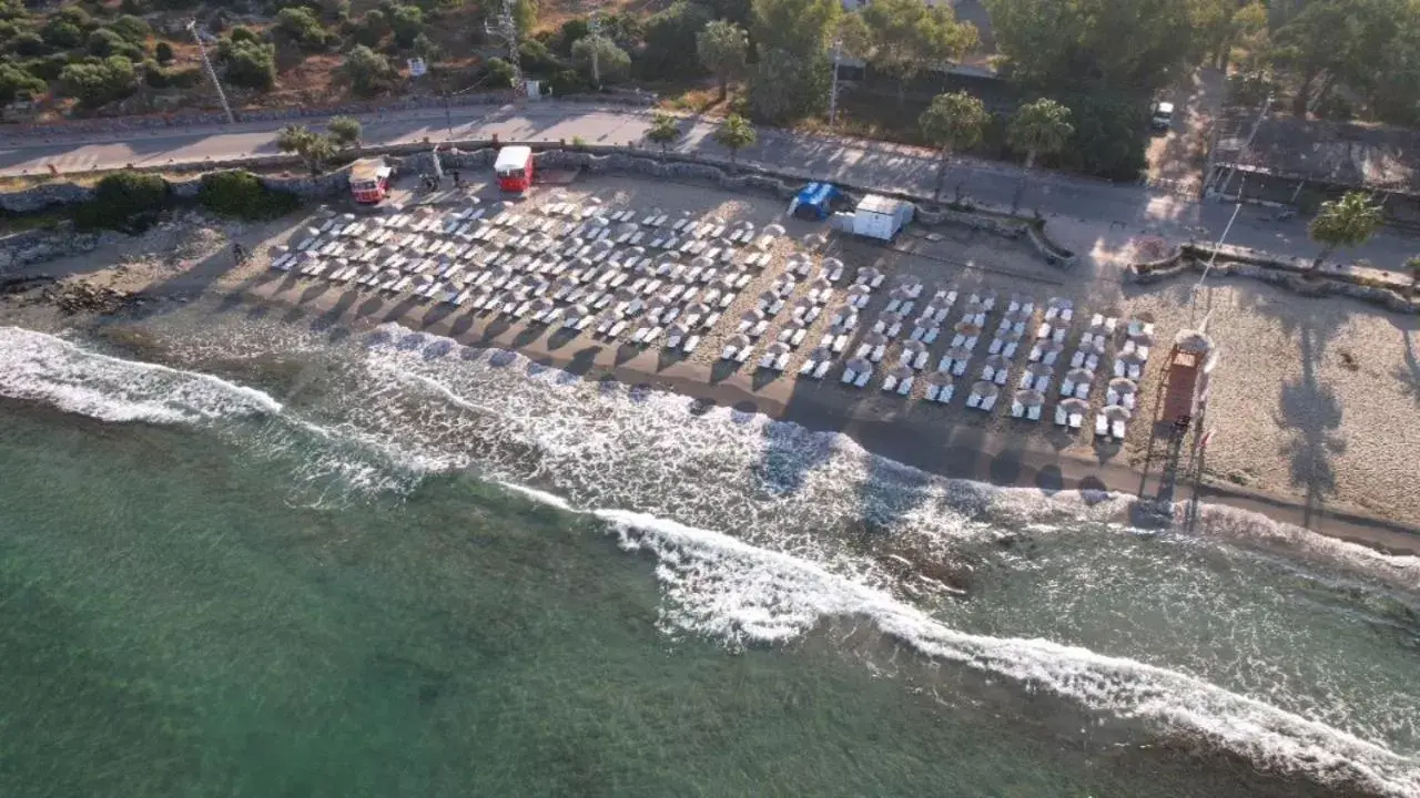 Swimming pool, Bird's-eye View in Ramada Resort Kusadasi & Golf