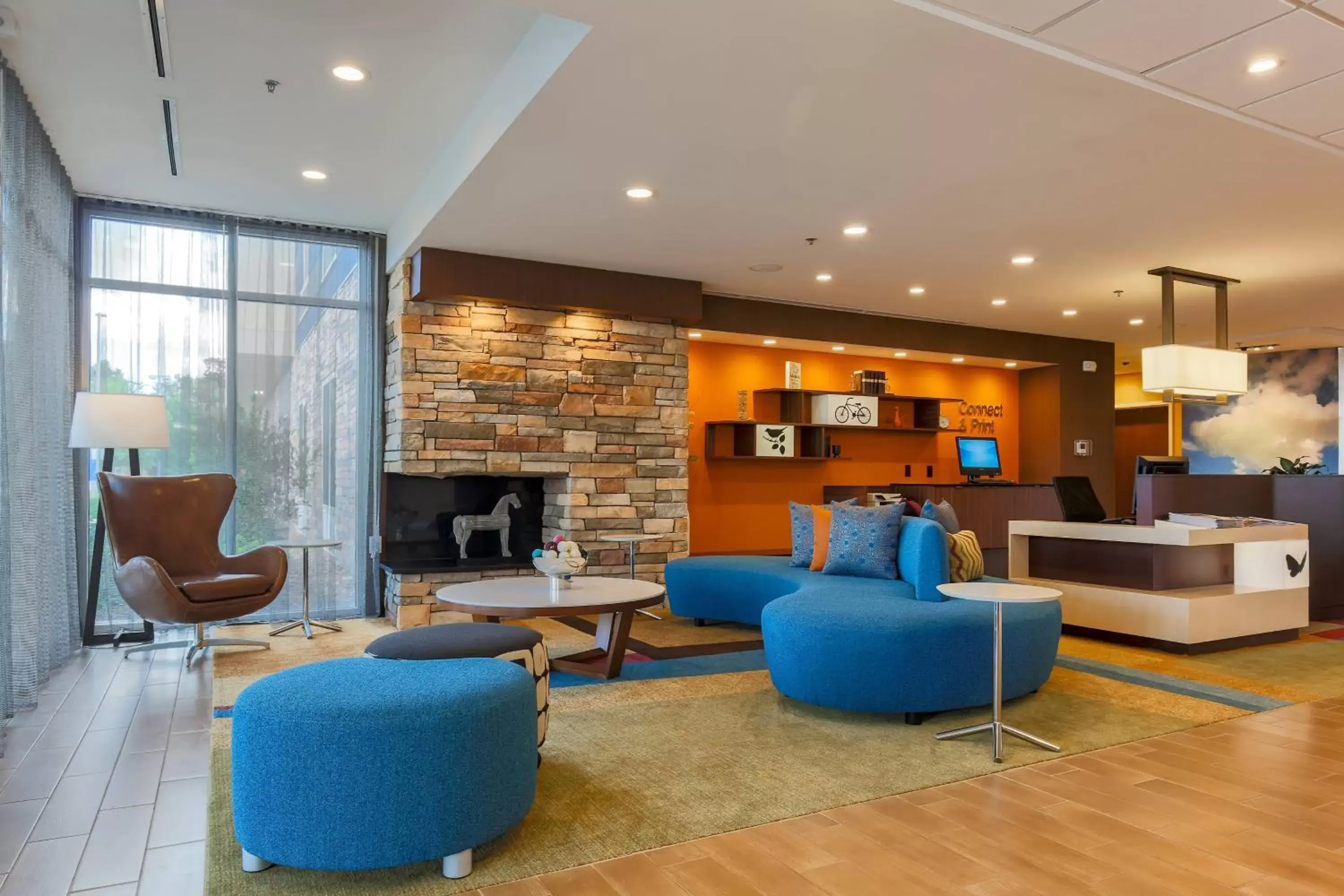 Lobby or reception, Lobby/Reception in Fairfield Inn & Suites by Marriott Alexandria