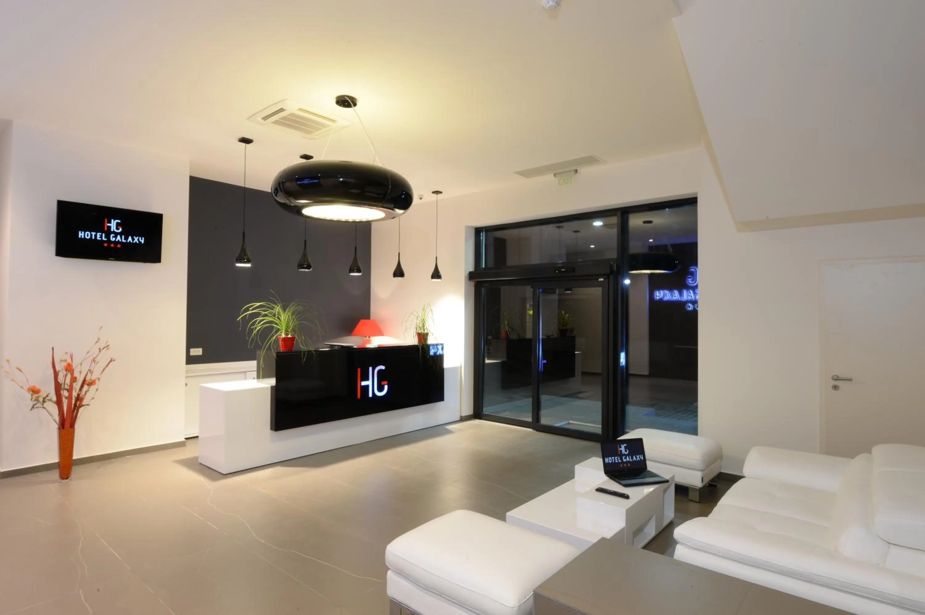 Lobby or reception in Hotel Galaxy