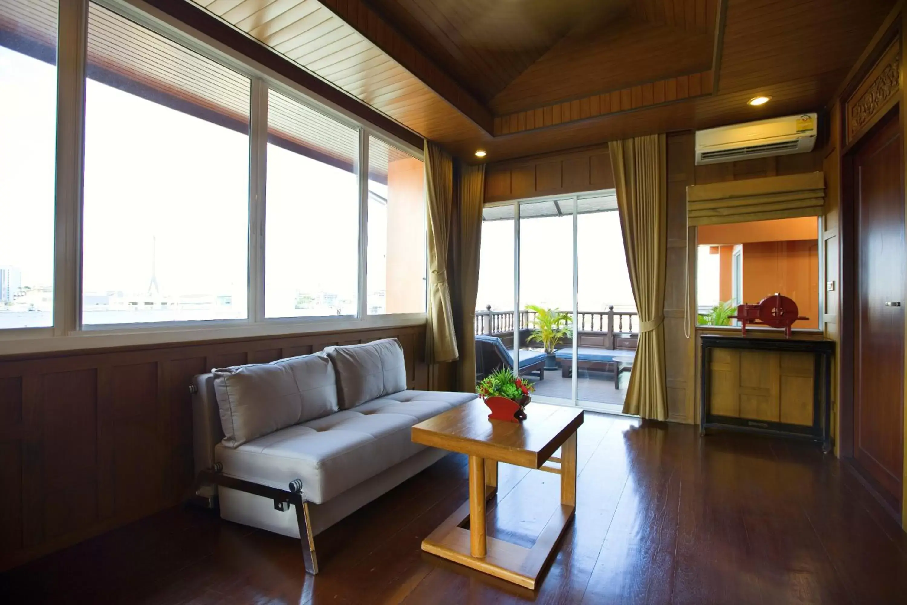 Living room, Seating Area in Lamphu Tree House Boutique Hotel