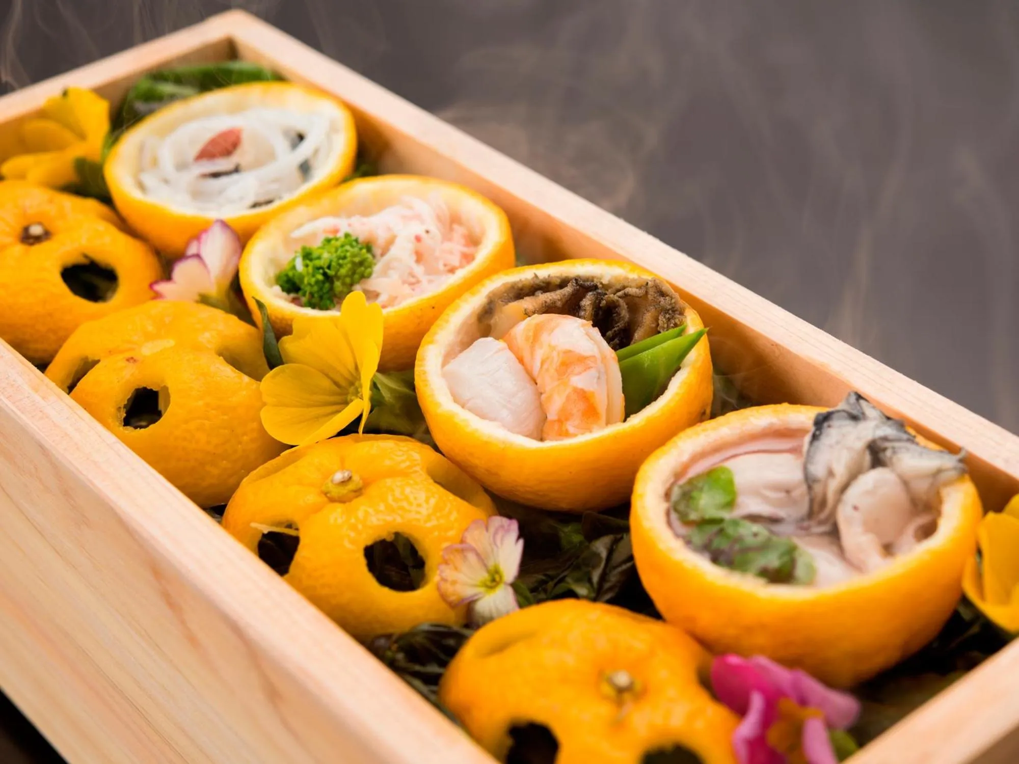 Food close-up in Okuno Hosomichi