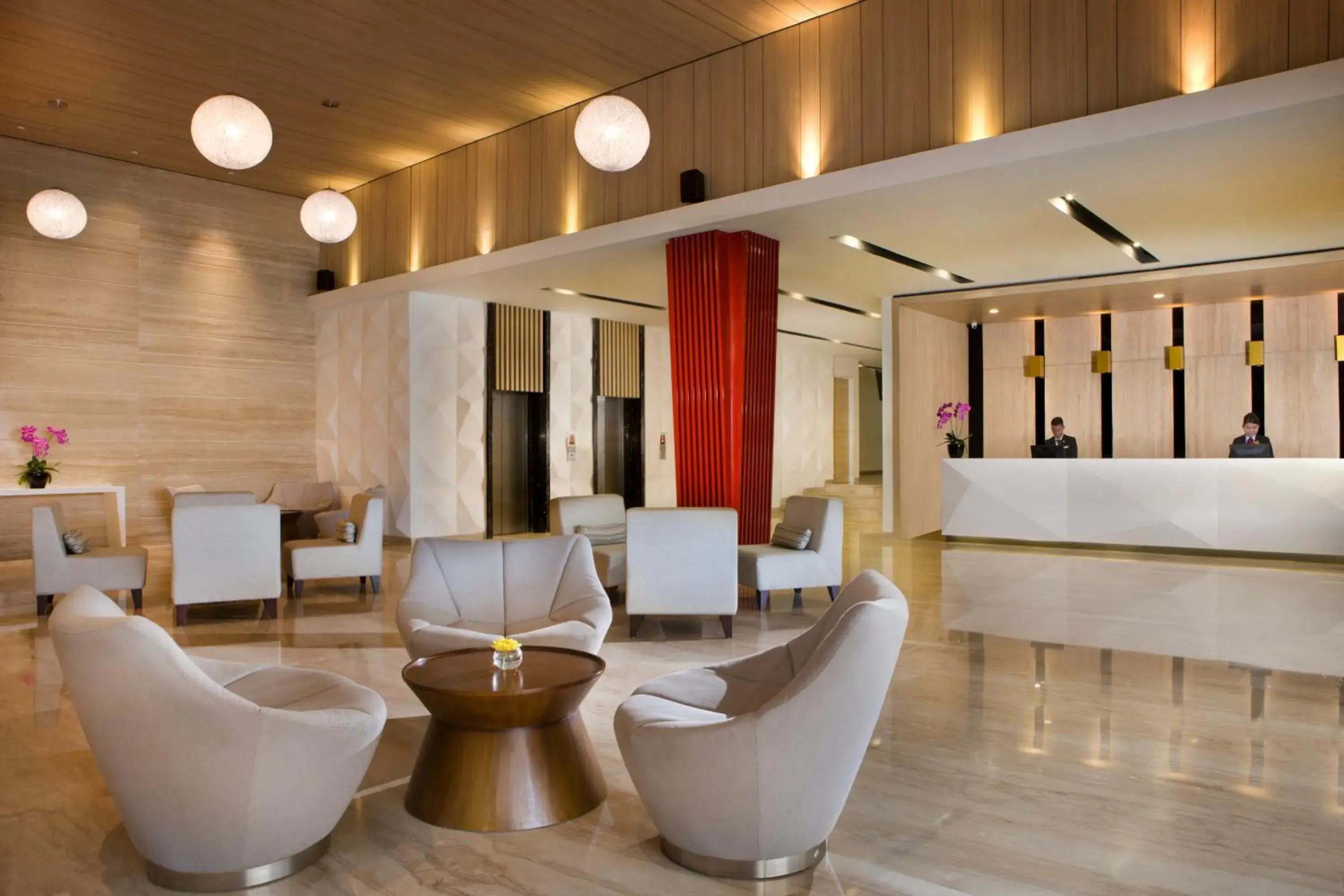 Lobby or reception, Lobby/Reception in Hotel Santika Mega City - Bekasi