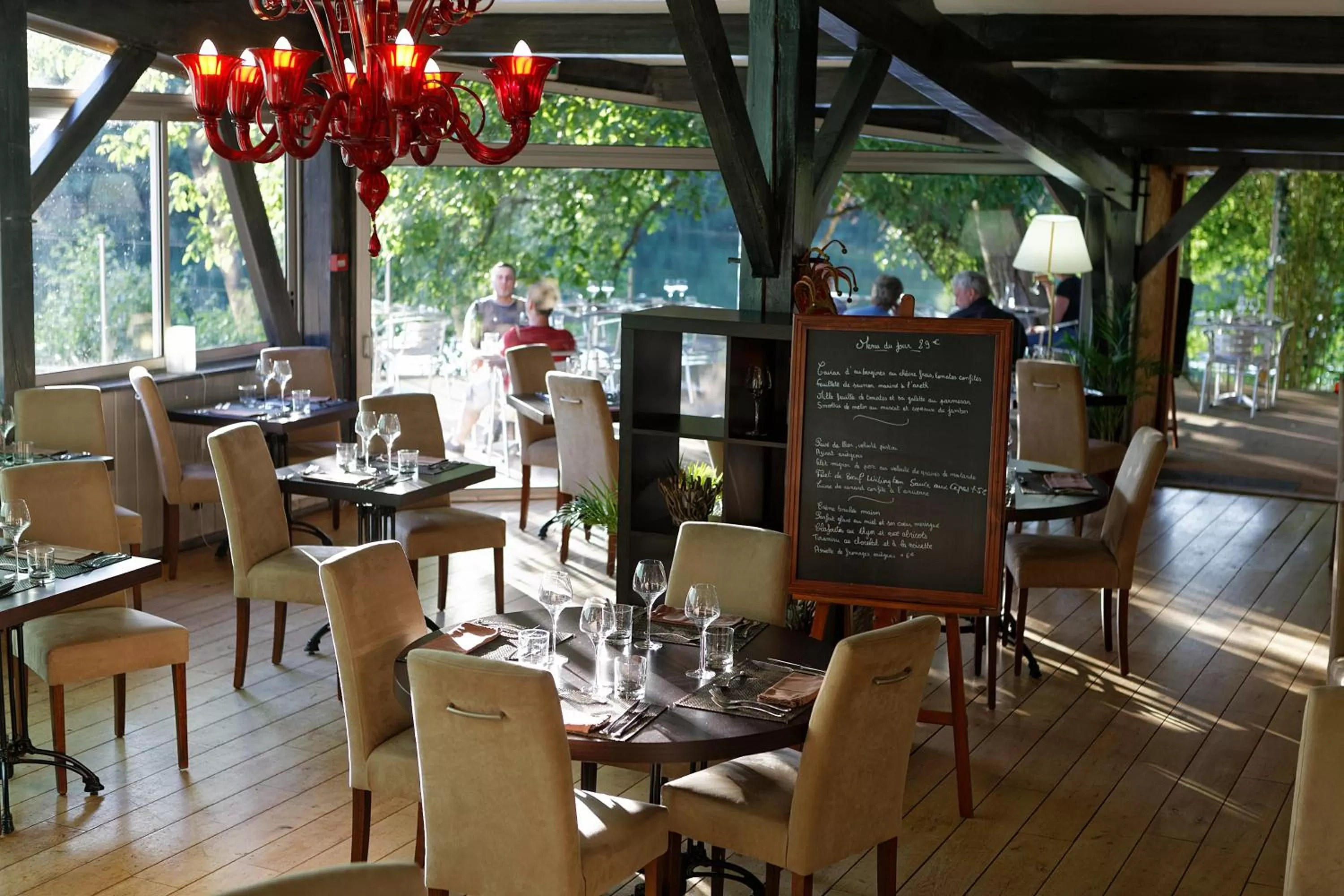Restaurant/places to eat in Hotel du Lac Foix