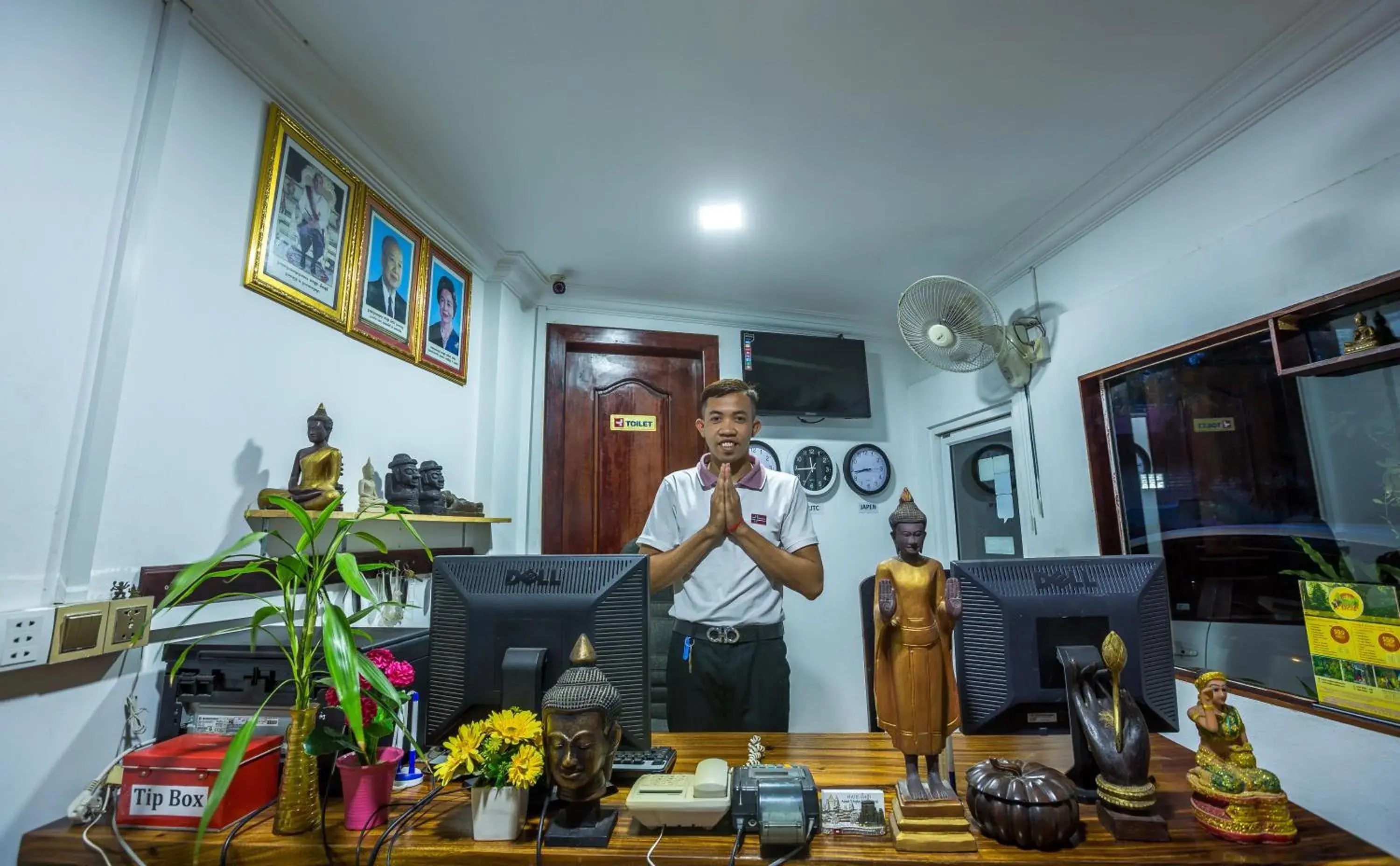 Lobby or reception in Asanak D'Angkor Boutique Hotel